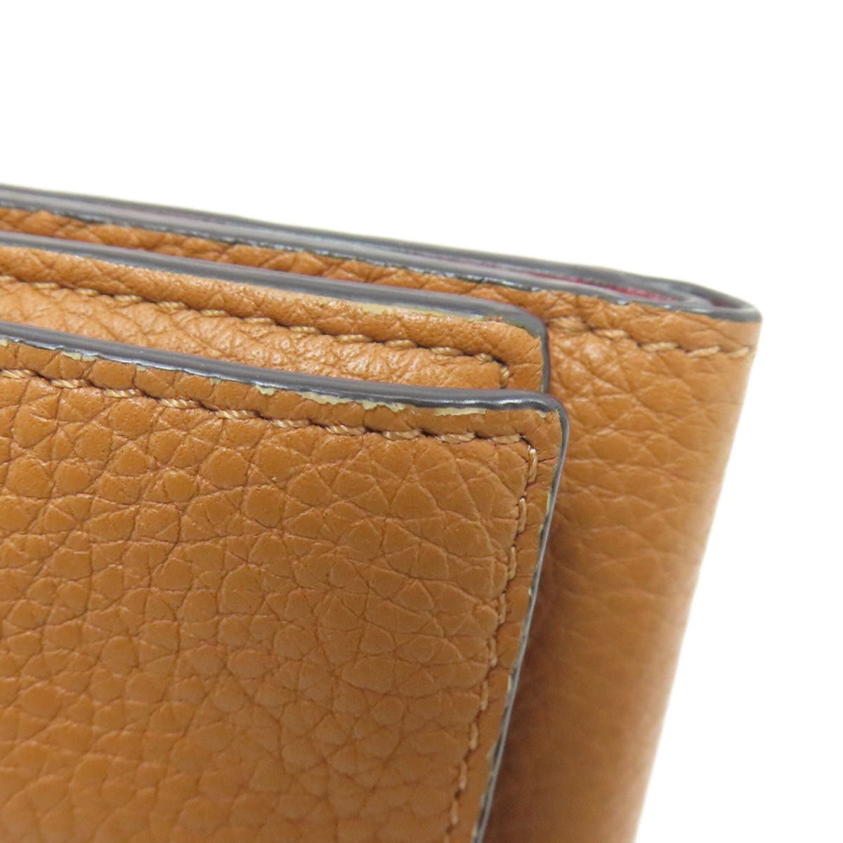 Loewe Brown Leather Wallet (Tri-Fold) (Pre-Owned)