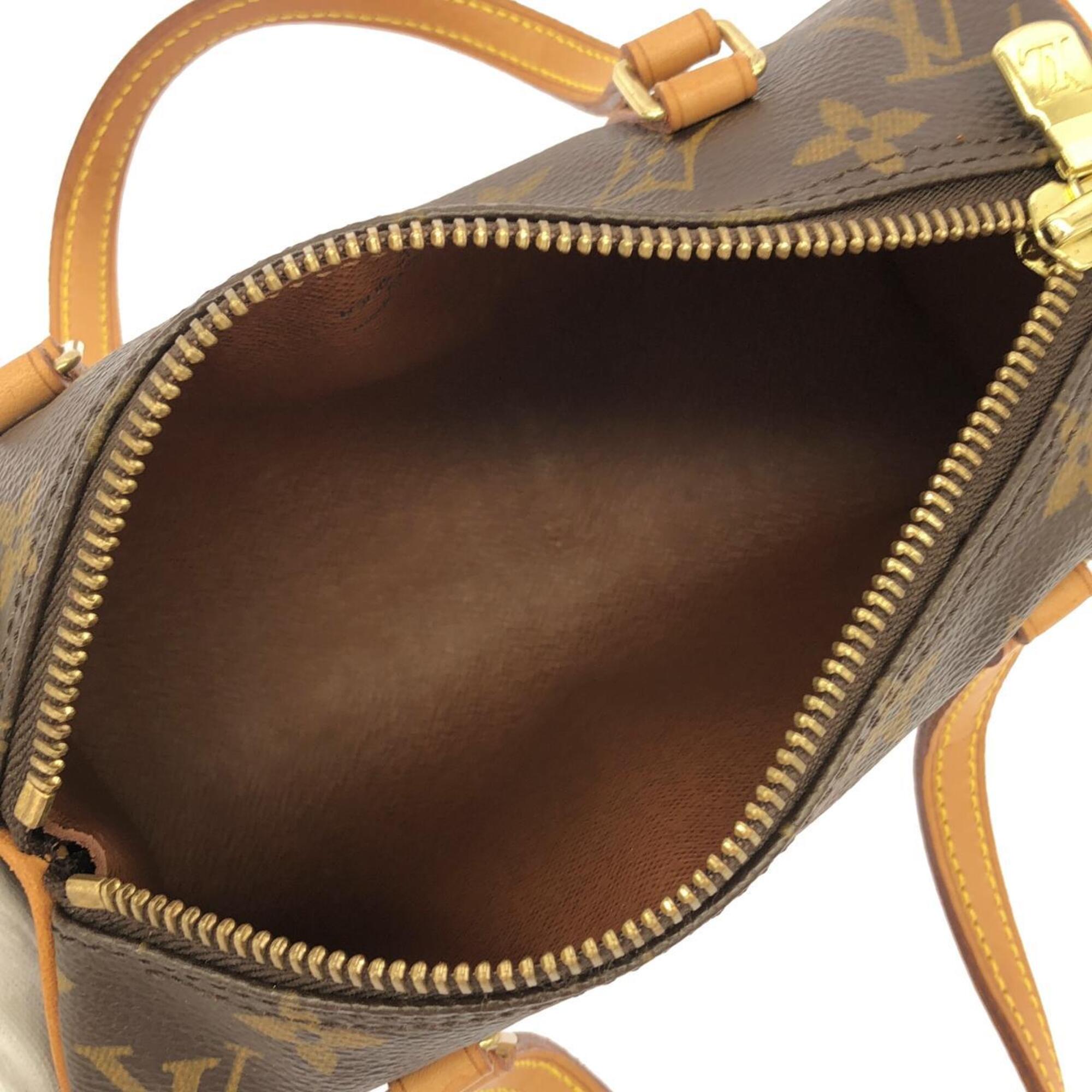 Louis Vuitton Brown Coated Canvas Handbag (Pre-Owned)