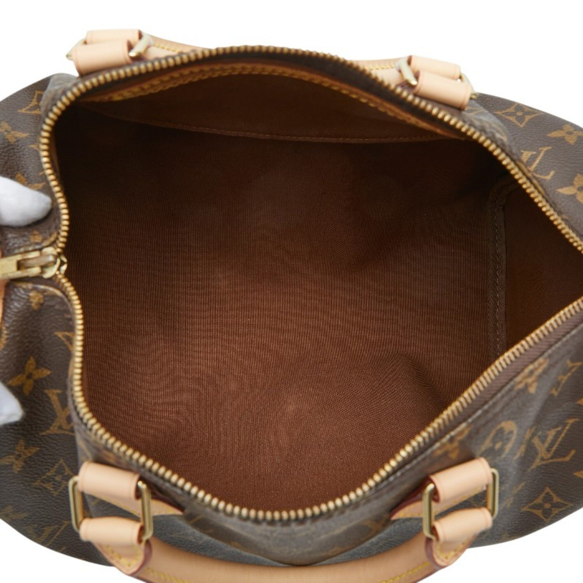 Louis Vuitton Brown Monogram Pvc Leather Boston Bag Handbag (Pre-Owned)