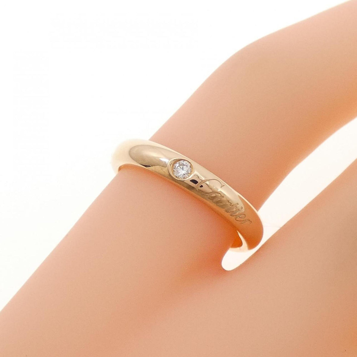 Cartier Pink Gold (18K) Band Ring (Pre-Owned)