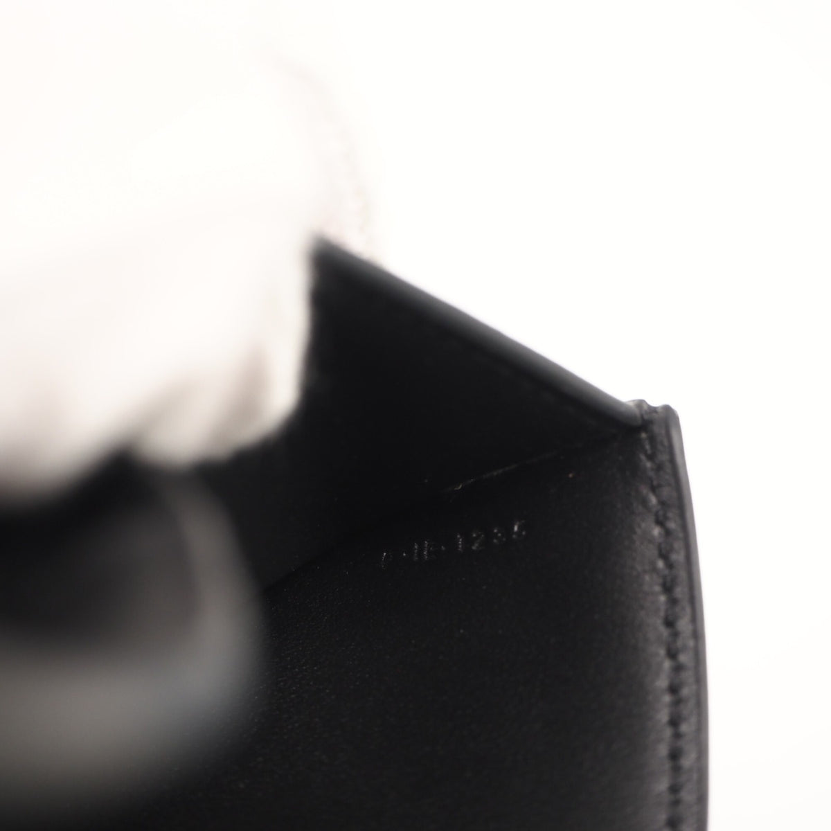 Celine Black Leather Wallet (Bi-Fold) (Pre-Owned)