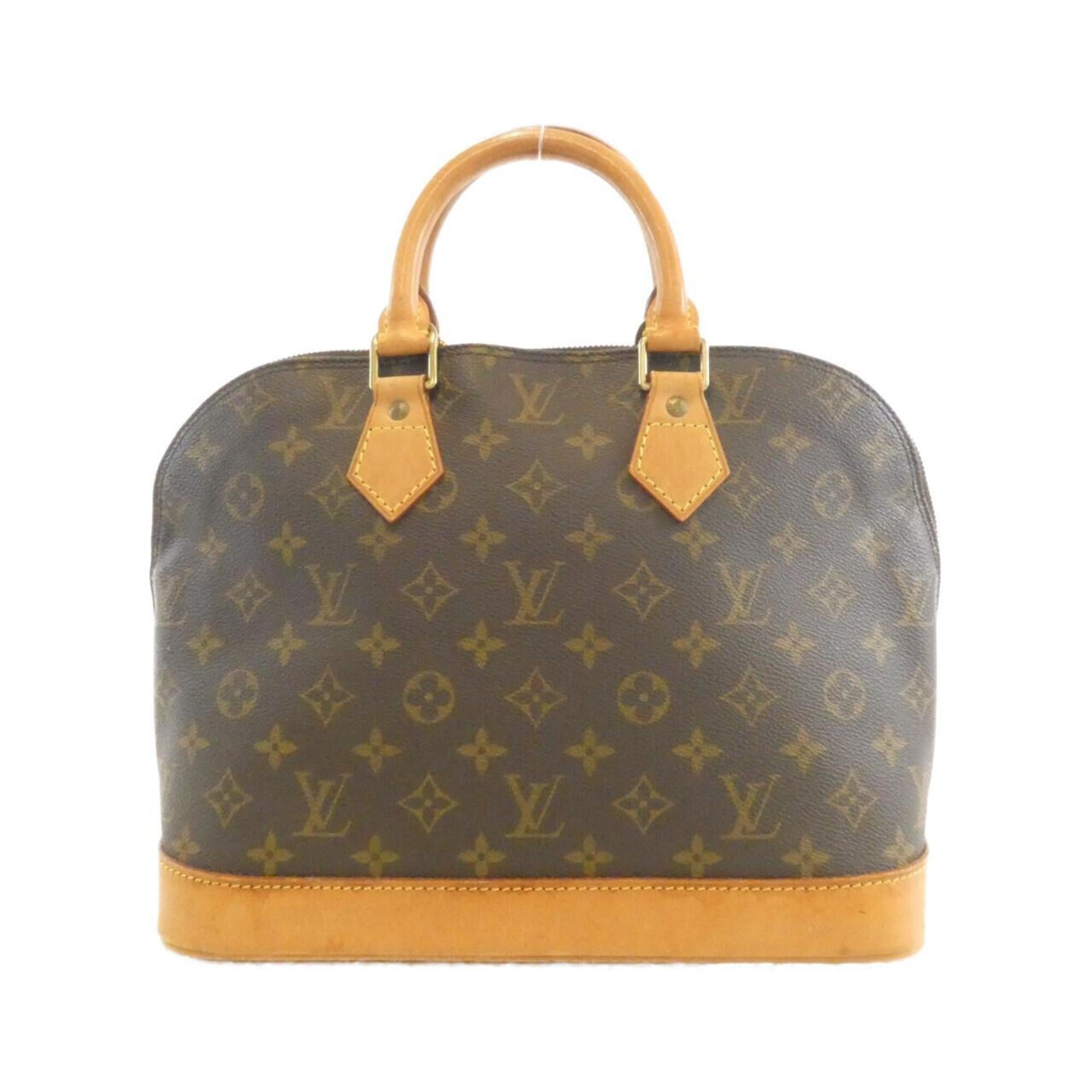 Louis Vuitton Brown Coated Canvas Handbag (Pre-Owned)