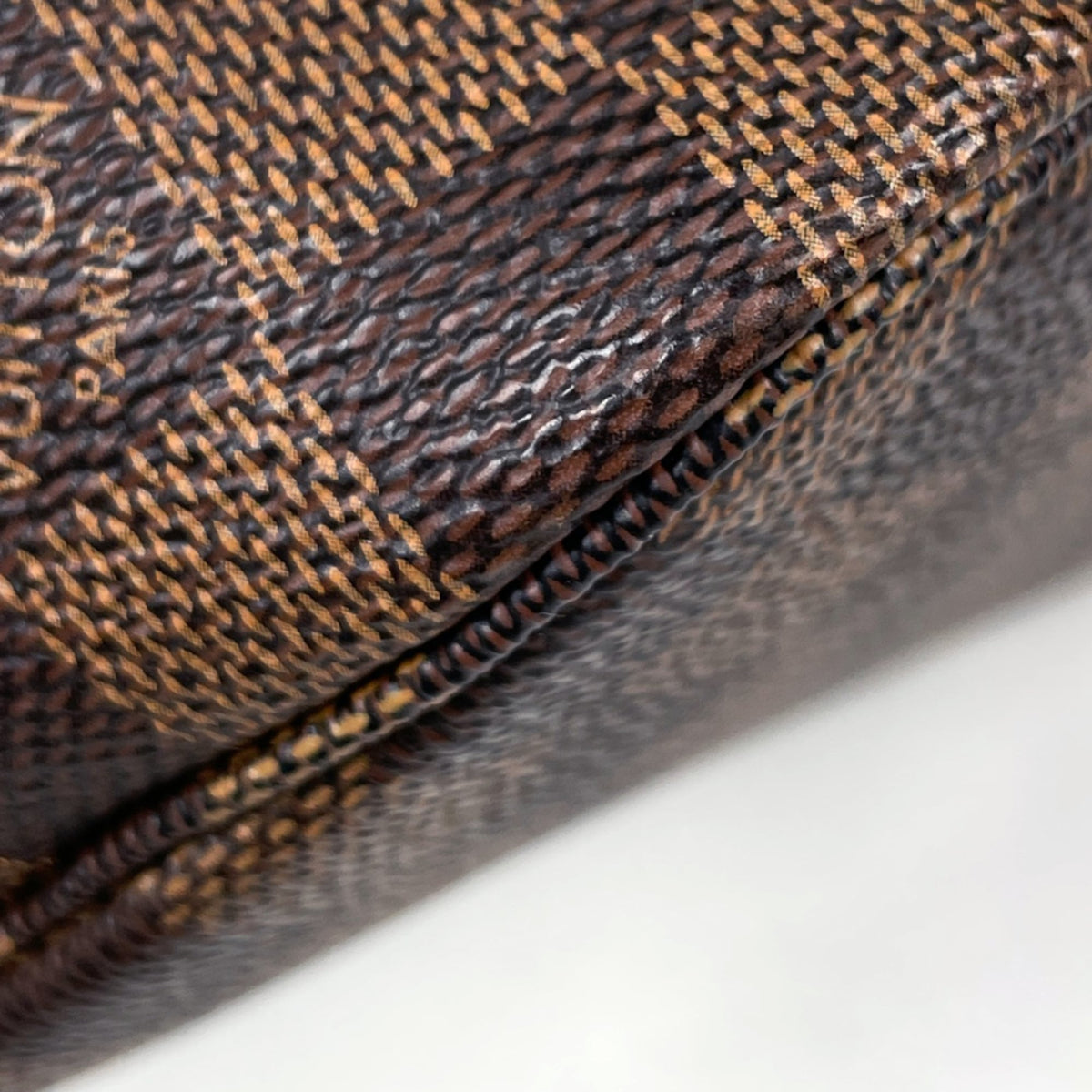 Louis Vuitton Brown Handbag Tote Bag (Pre-Owned)