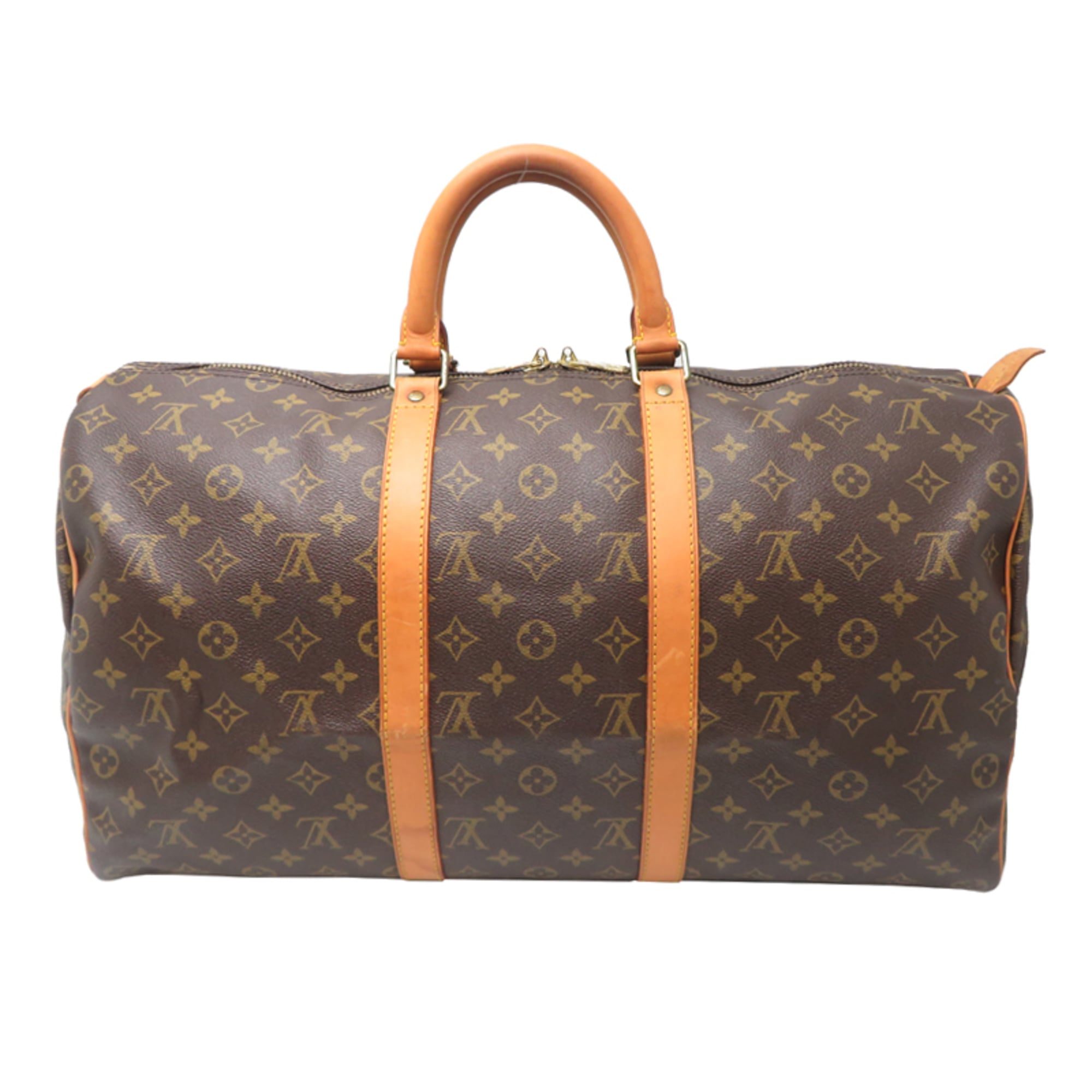 Louis Vuitton Brown Monogram Boston Bag (Pre-Owned)