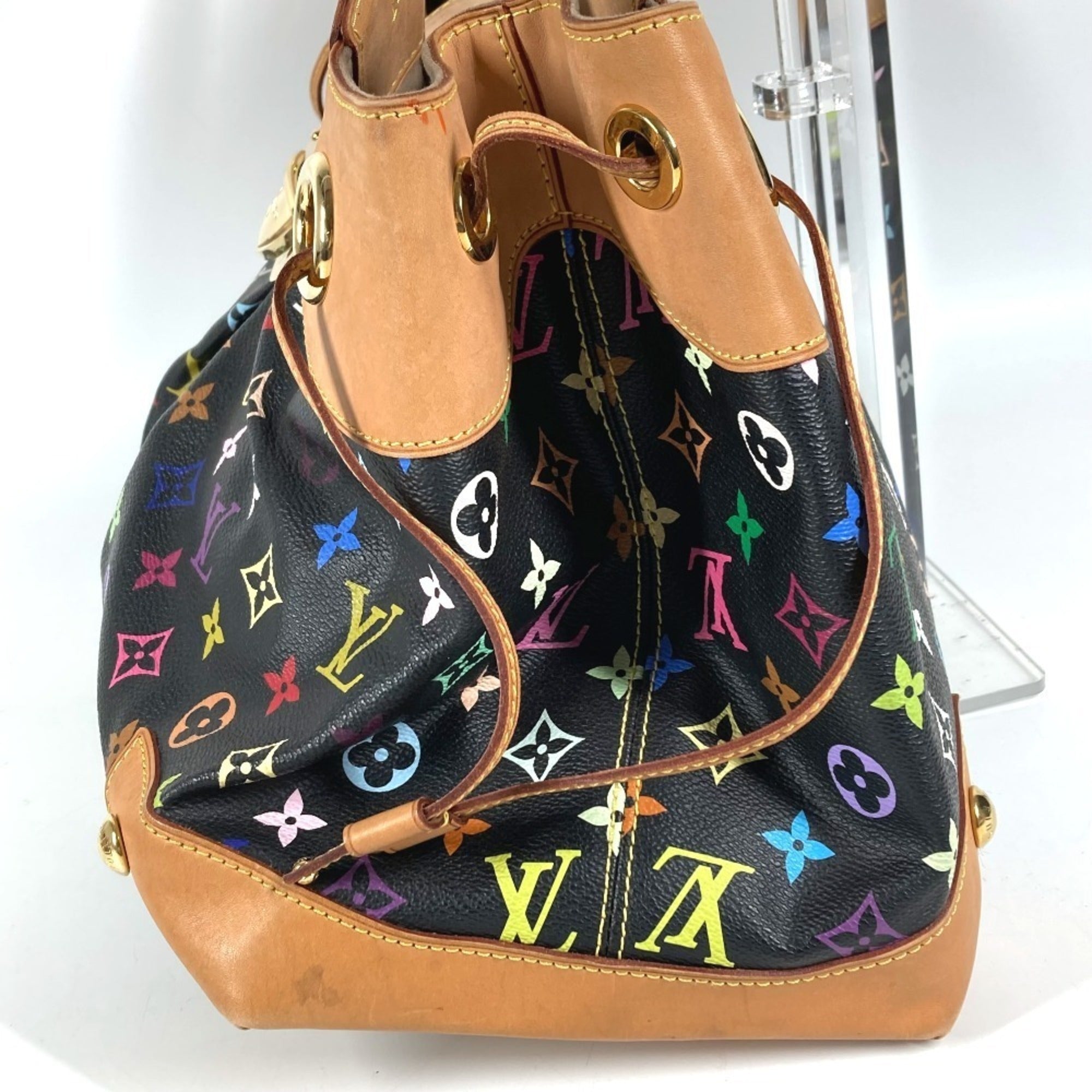 Louis Vuitton Monogram Multicolore Black Noir Monogram Multicolore Shoulder Bag Tote Bag (Pre-Owned)