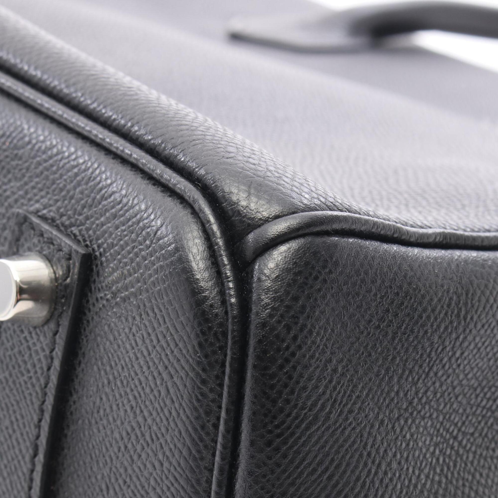 Hermes Black Epsom Leather Handbag (Pre-Owned)
