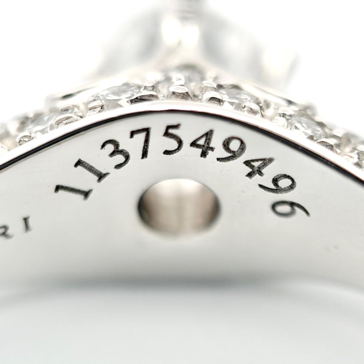 Bvlgari Platinum Platinum 950 Band Ring (Pre-Owned)