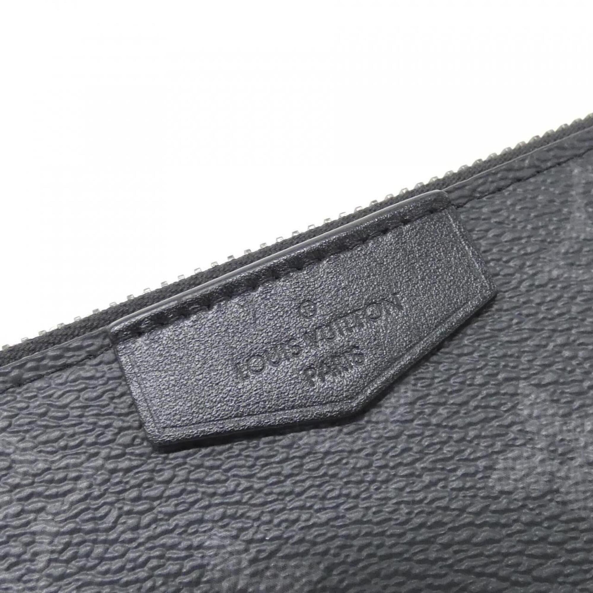 Louis Vuitton Black Monogram Eclipse Coated Canvas Shoulder Bag (Pre-Owned)