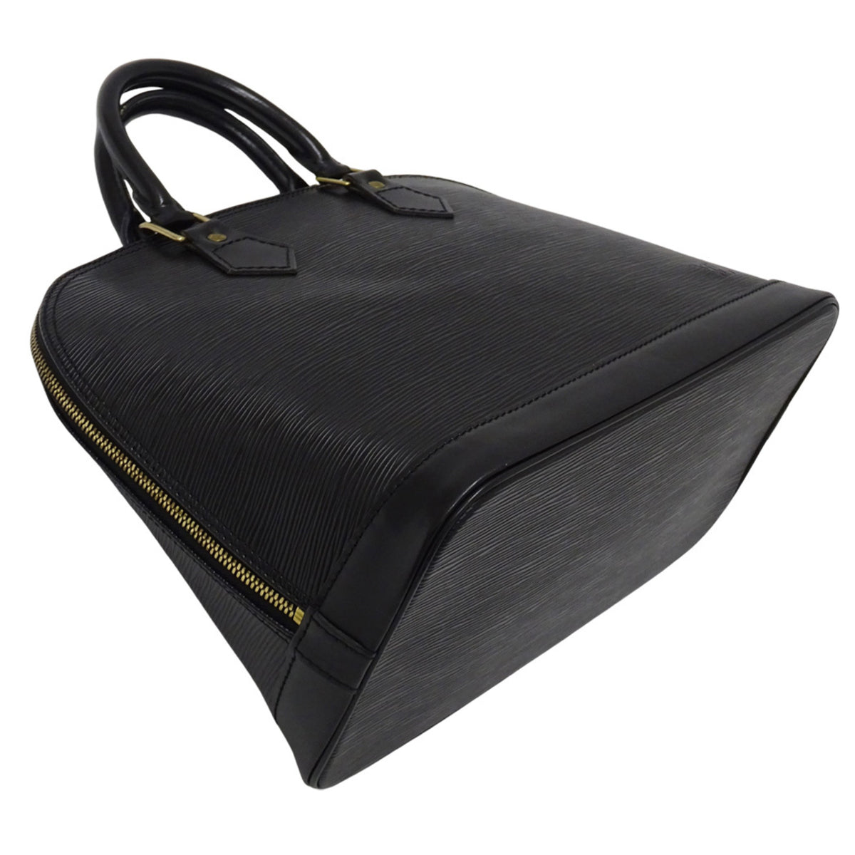 Louis Vuitton Black Noir Epi Leather Handbag (Pre-Owned)