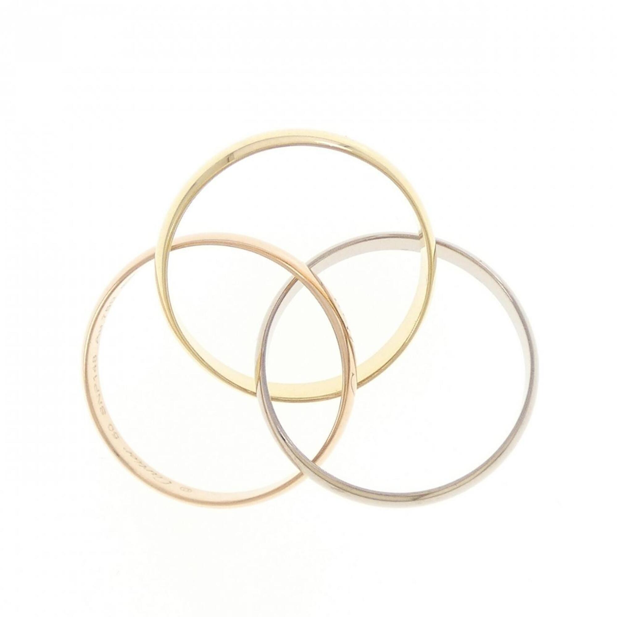 Cartier Yellow Gold (18K) Pink Gold (18K) White Gold (18K) Band Ring (Pre-Owned)