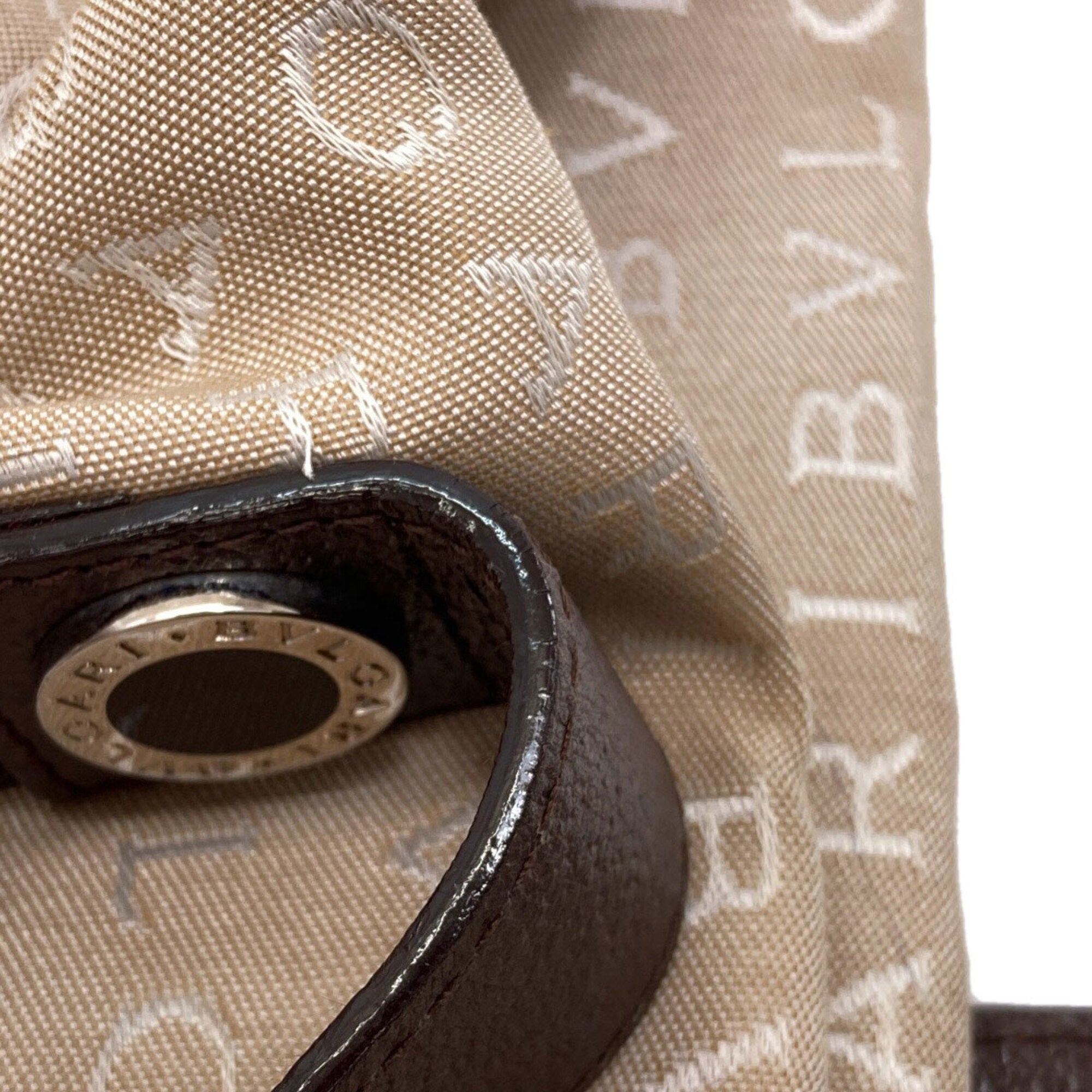 Bvlgari Beige Canvas Tote Bag (Pre-Owned)