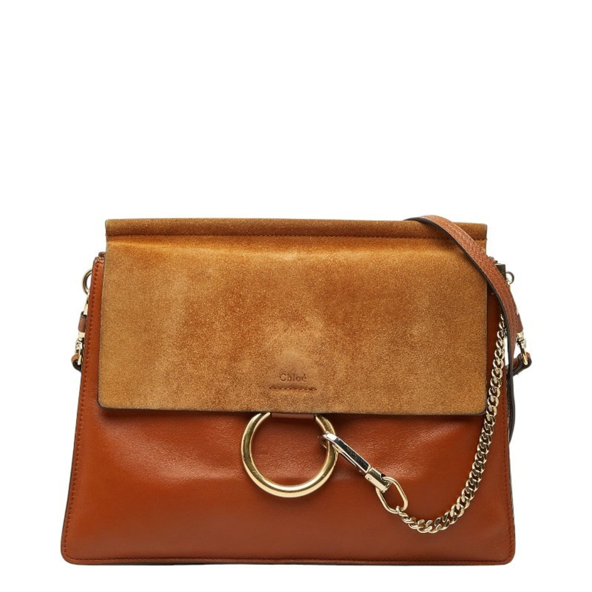 Chloé Brown Suede Leather Shoulder Bag (Pre-Owned)
