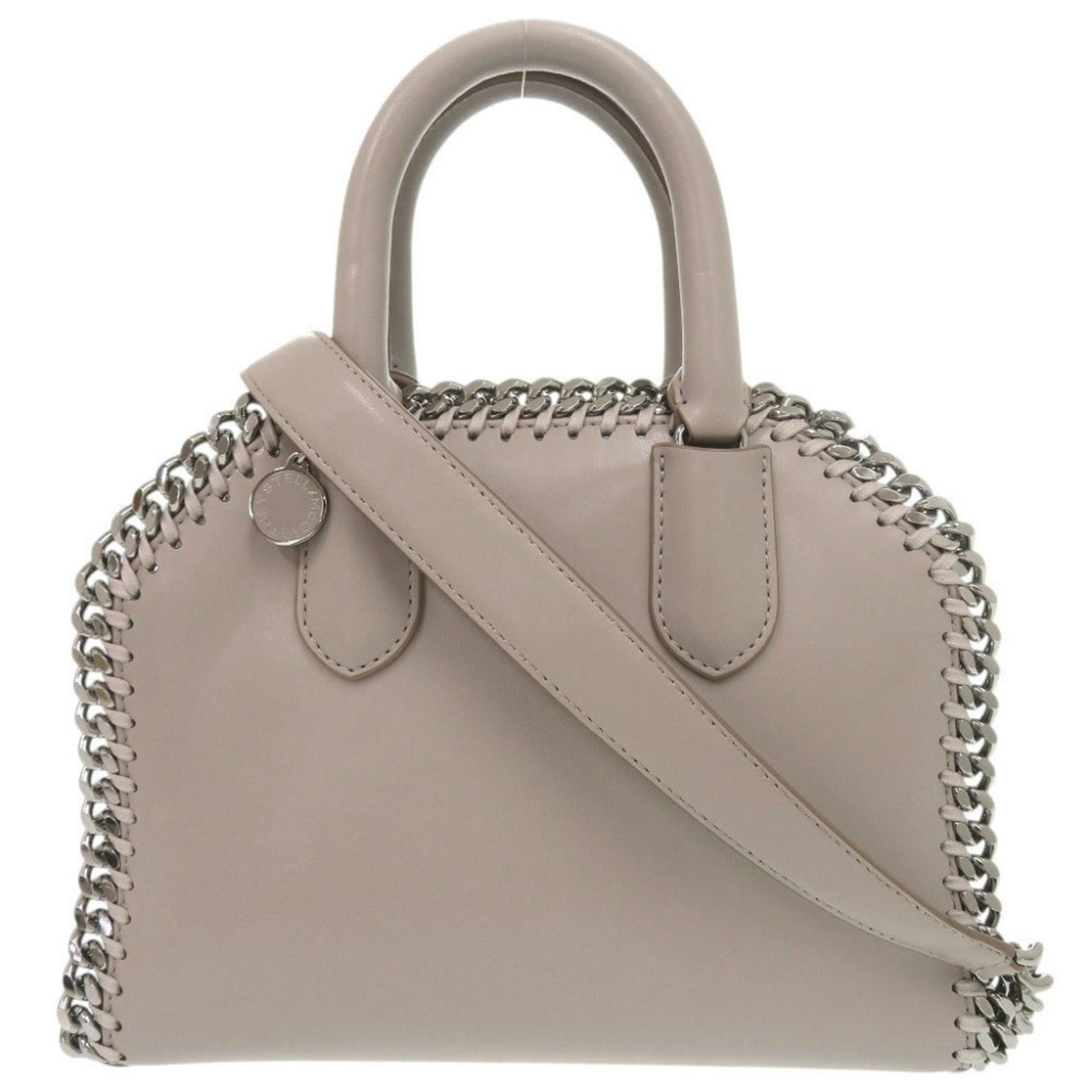 Stella Mccartney Gray Polyester Elastane Handbag Shoulder Bag (Pre-Owned)