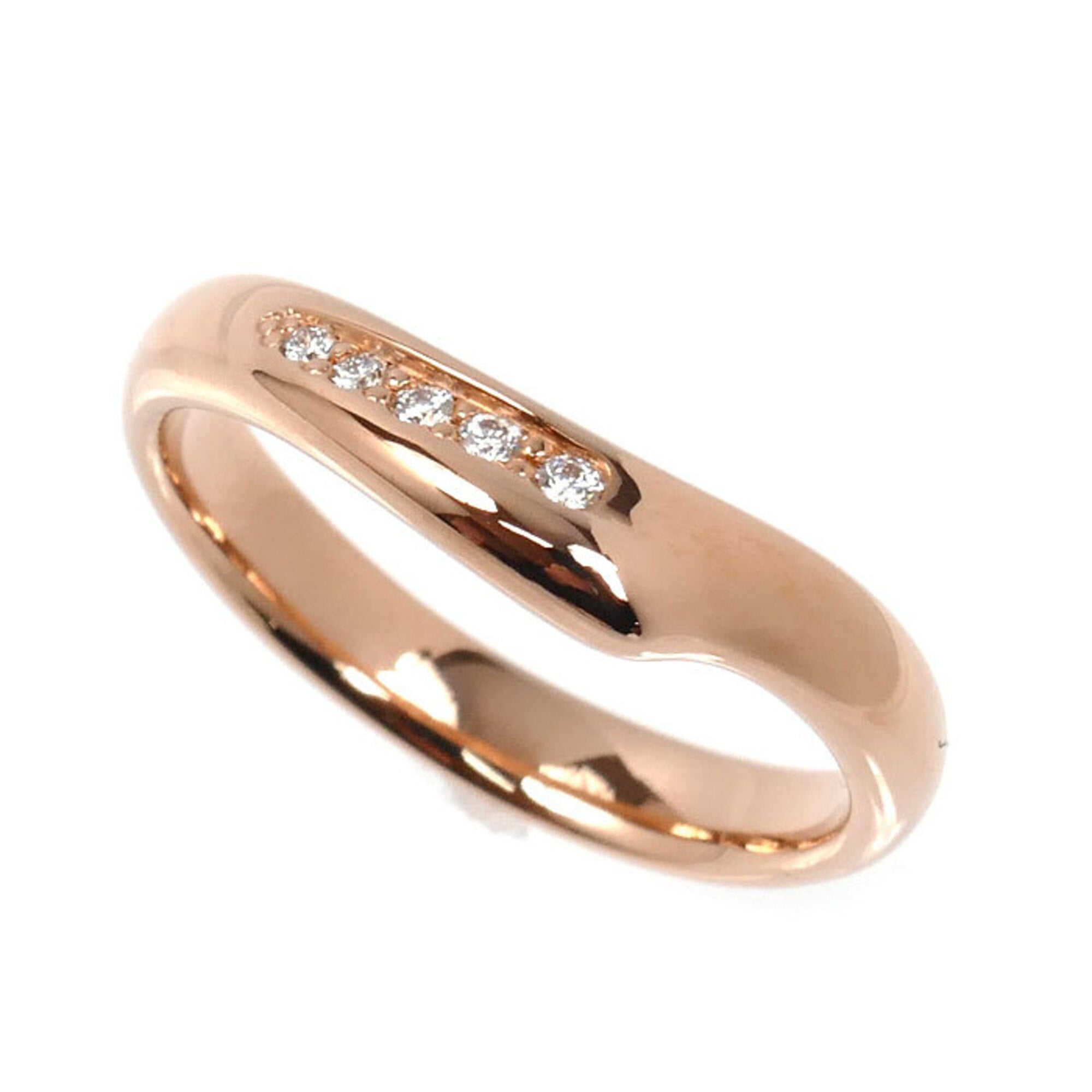 Tiffany Pink Gold (18K) Band Ring (Pre-Owned)