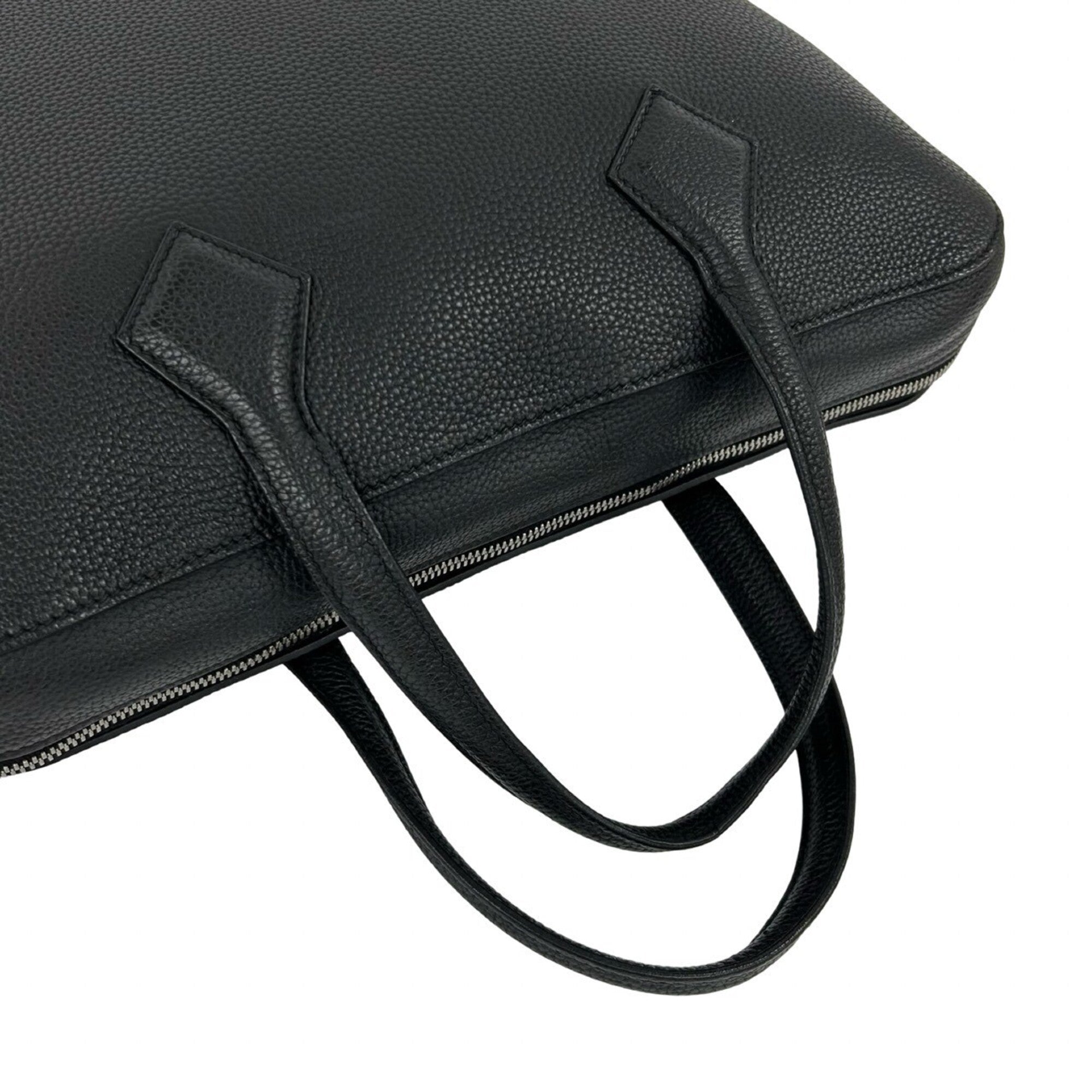 Hermes Black Togo Leather Briefcase (Pre-Owned)
