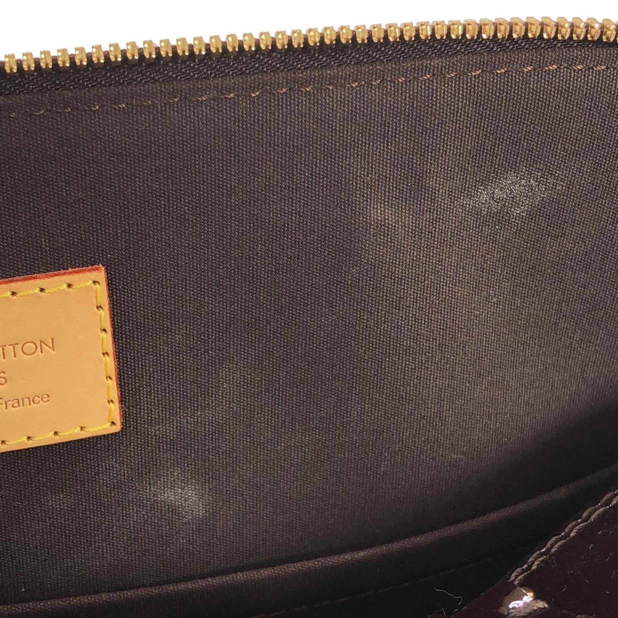 Louis Vuitton Amarante Leather Handbag (Pre-Owned)