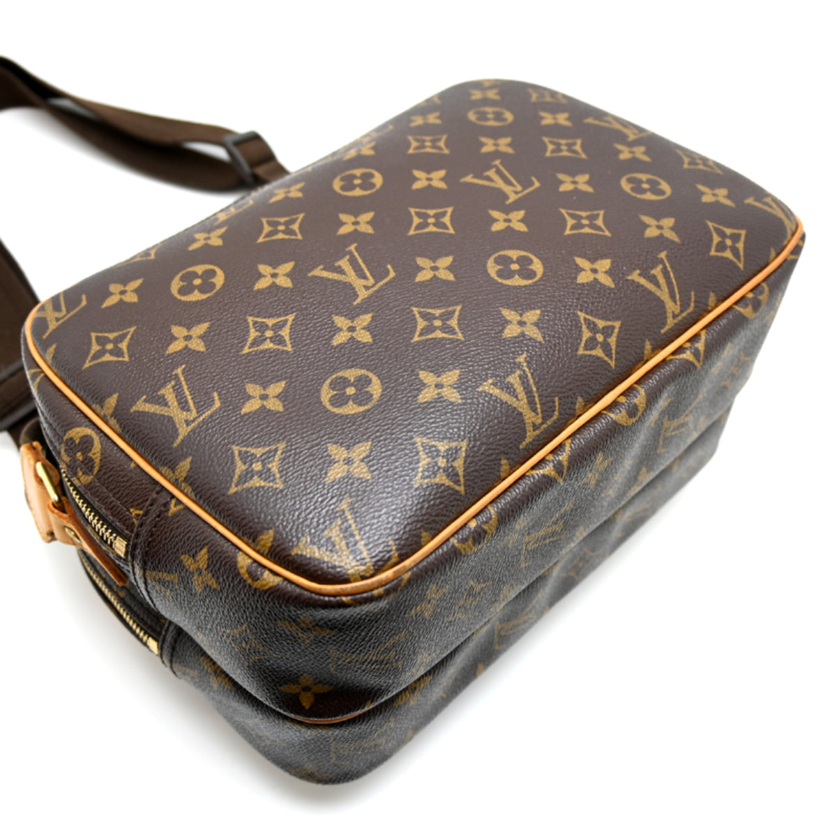 Louis Vuitton Brown Monogram Shoulder Bag (Pre-Owned)