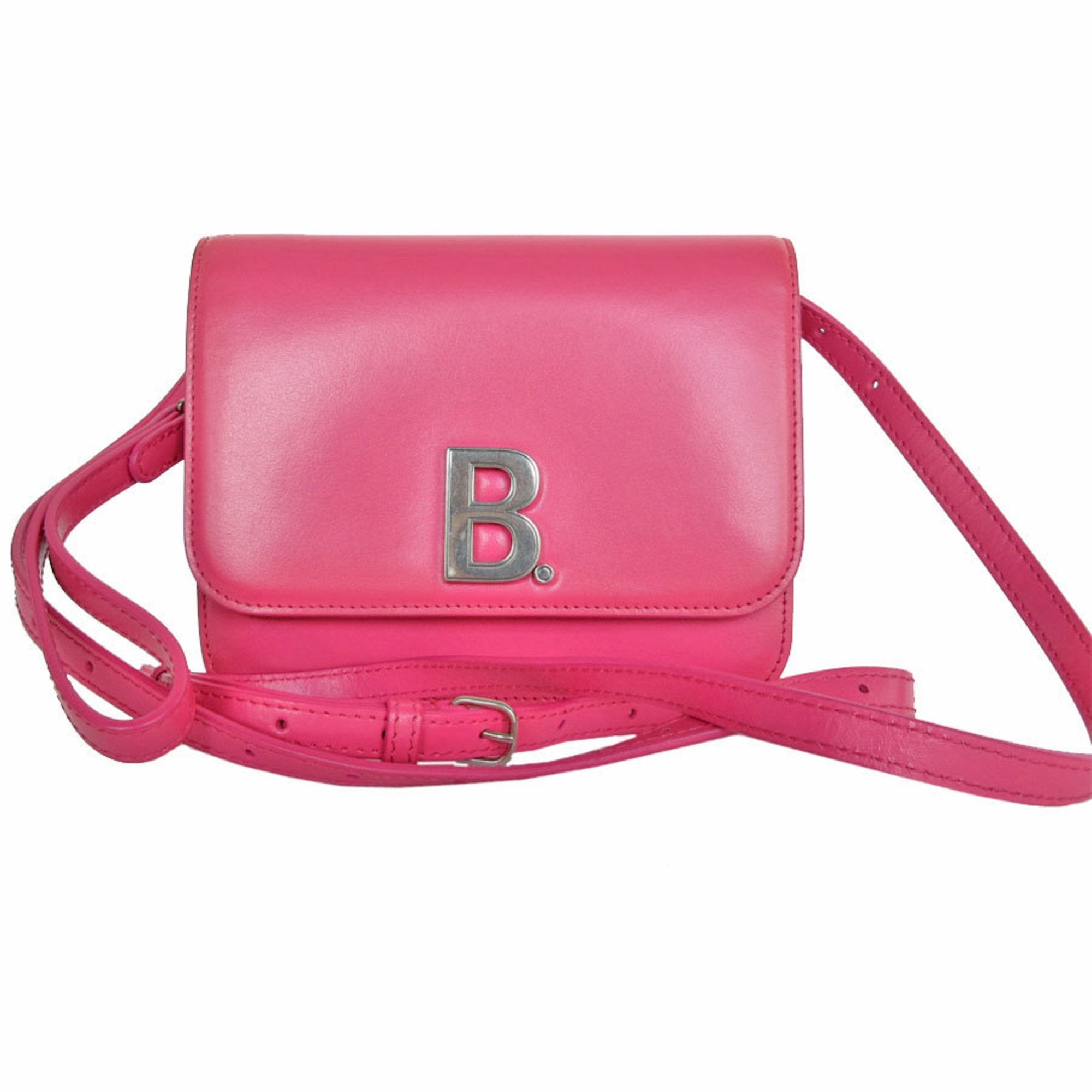Balenciaga Pink Leather Shoulder Bag (Pre-Owned)