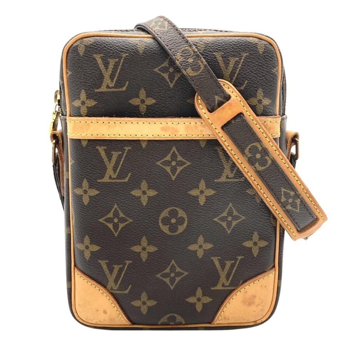 Louis Vuitton Brown Monogram Shoulder Bag (Pre-Owned)