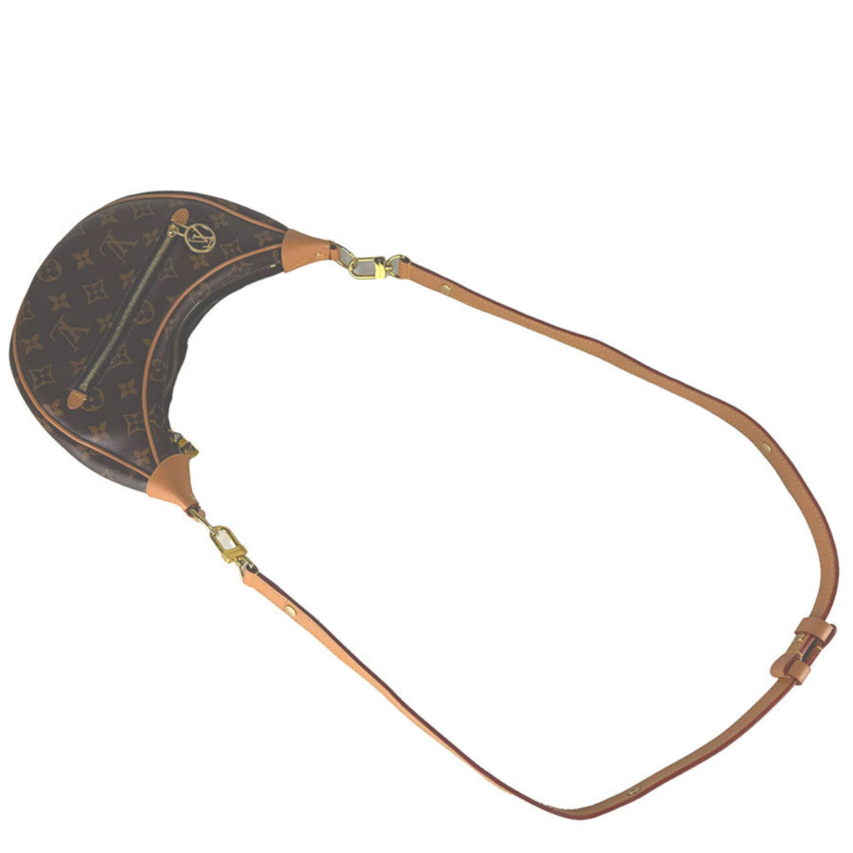 Louis Vuitton Brown Monogram Monogram Shoulder Bag (Pre-Owned)