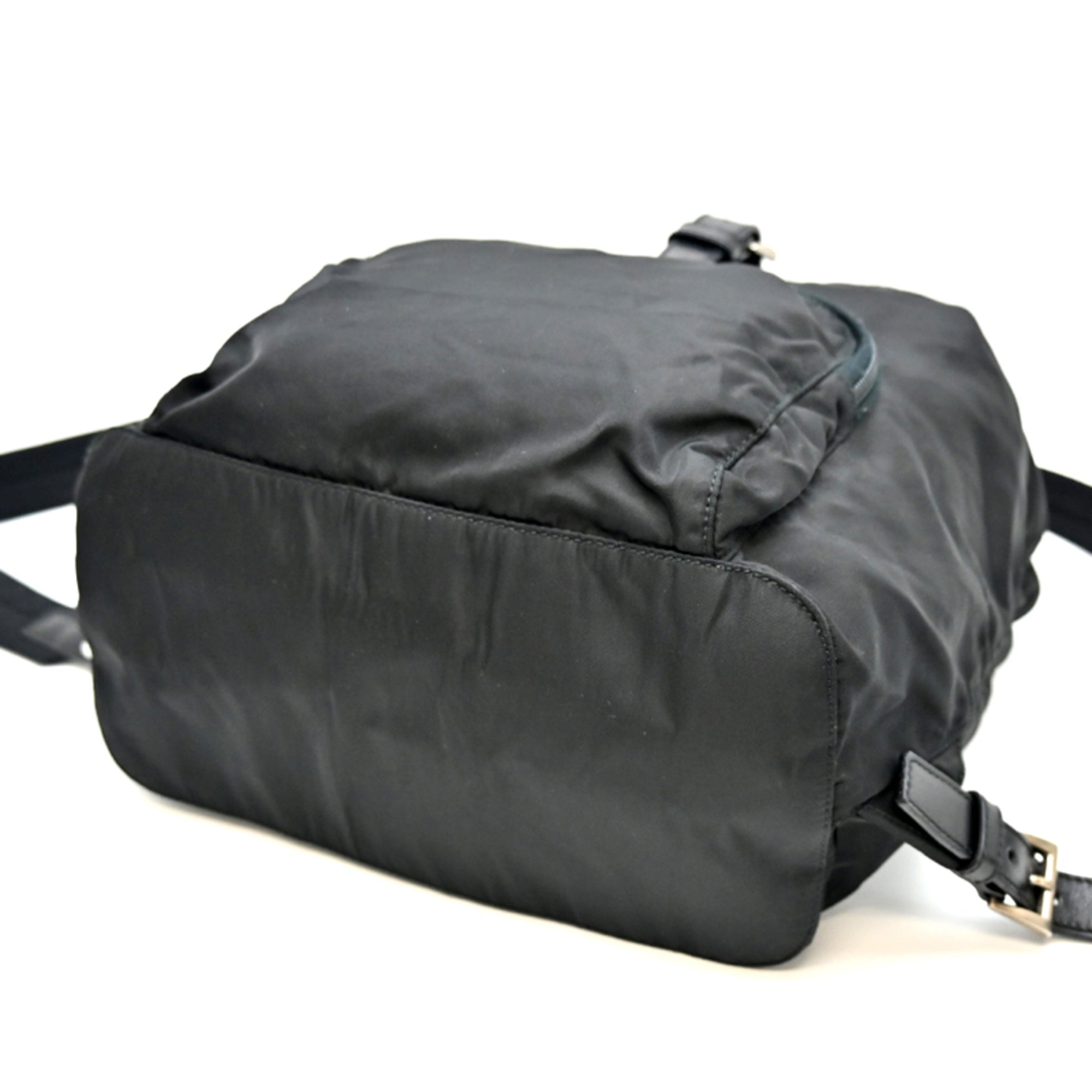 Prada Black Nylon Backpack (Pre-Owned)
