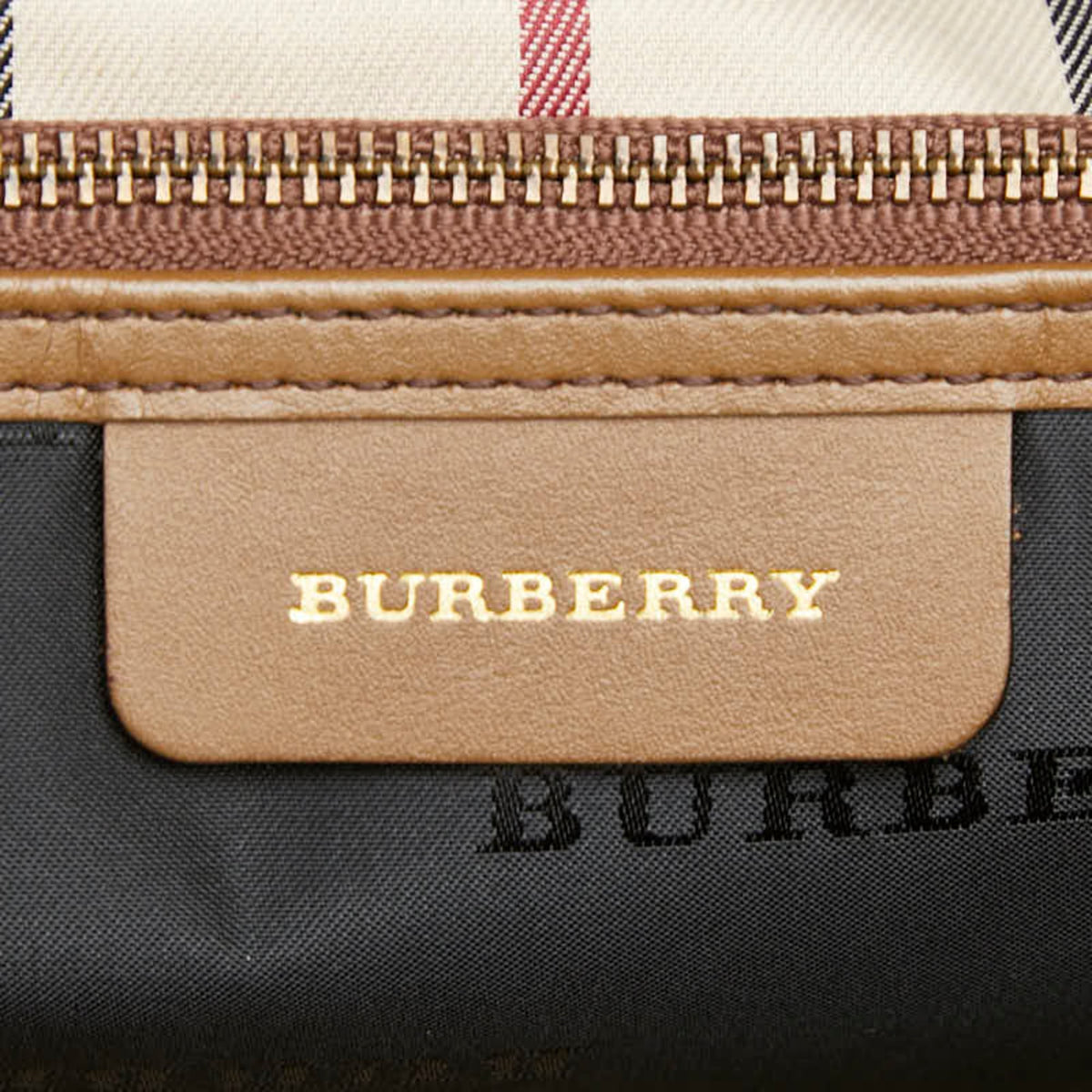 Burberry Brown Leather Handbag (Pre-Owned)