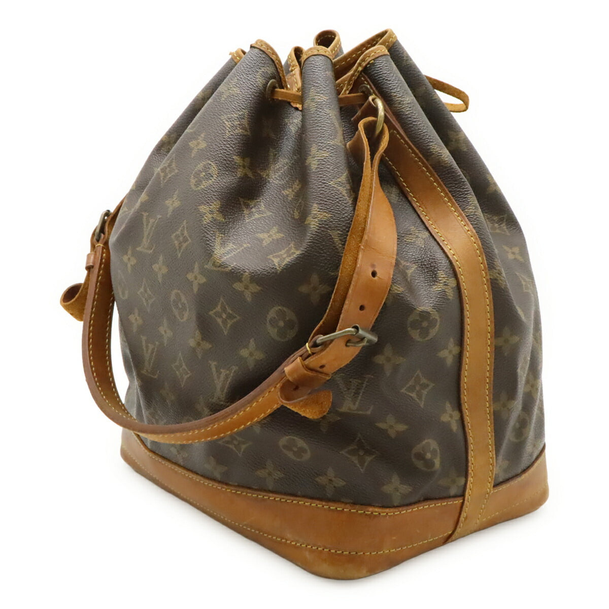 Louis Vuitton Brown Monogram Canvas Pvc Coated Canvas Shoulder Bag (Pre-Owned)