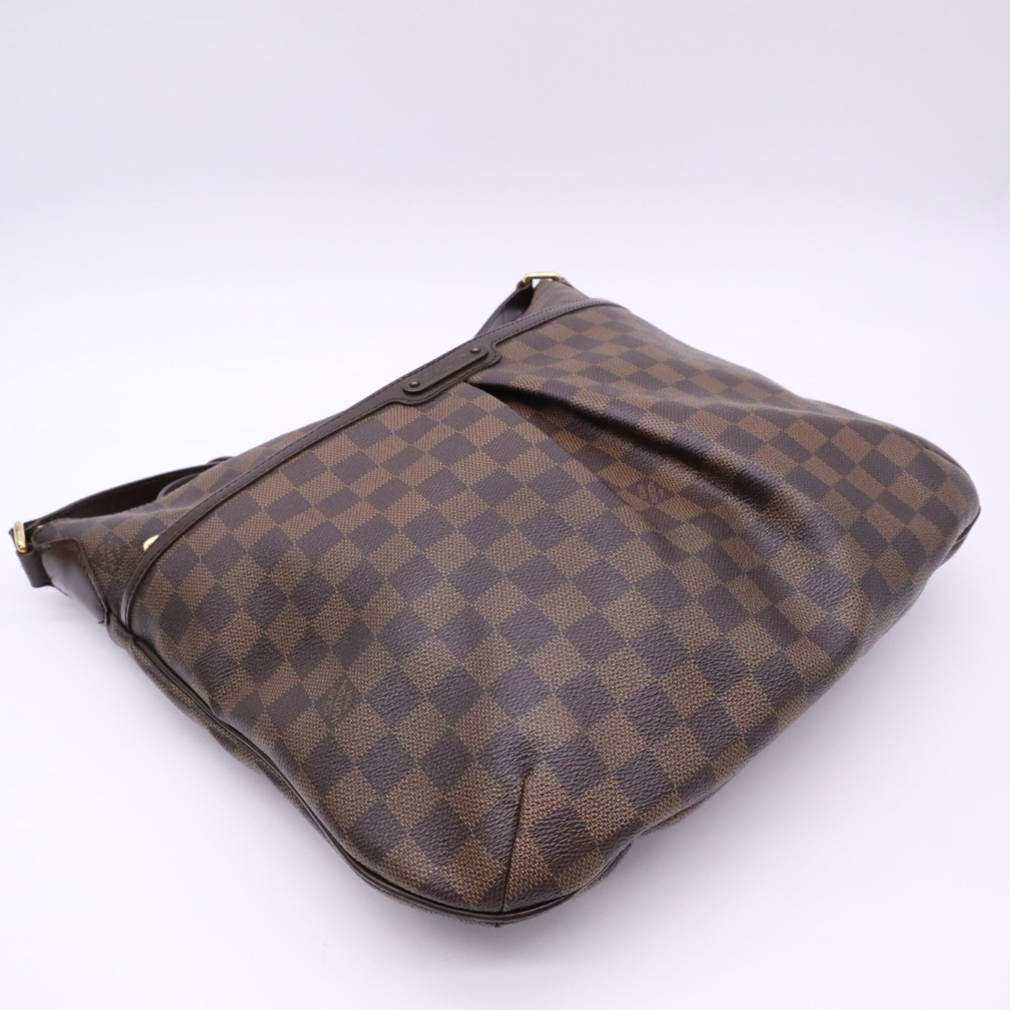 Louis Vuitton Damier Beige Brown Coated Canvas Leather Handbag (Pre-Owned)