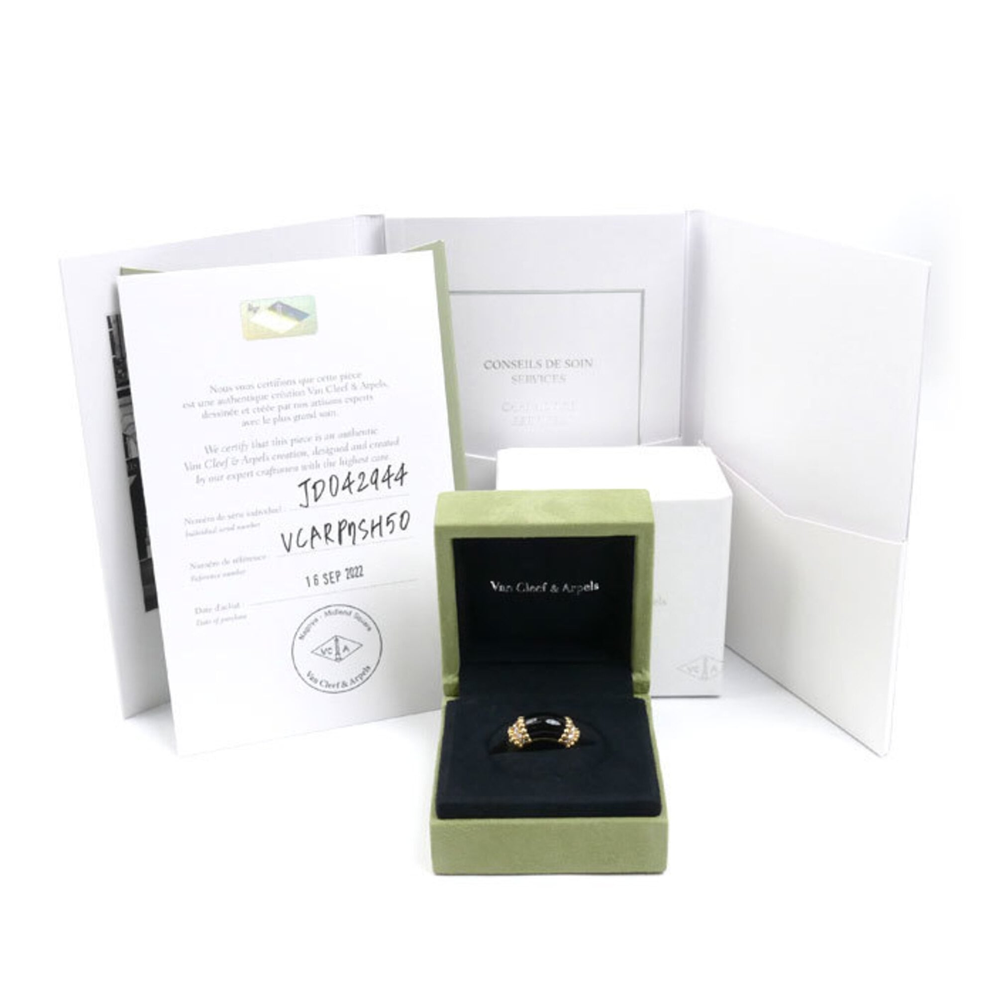 Van Cleef & Arpels Yellow Gold (18K) Band Ring (Pre-Owned)