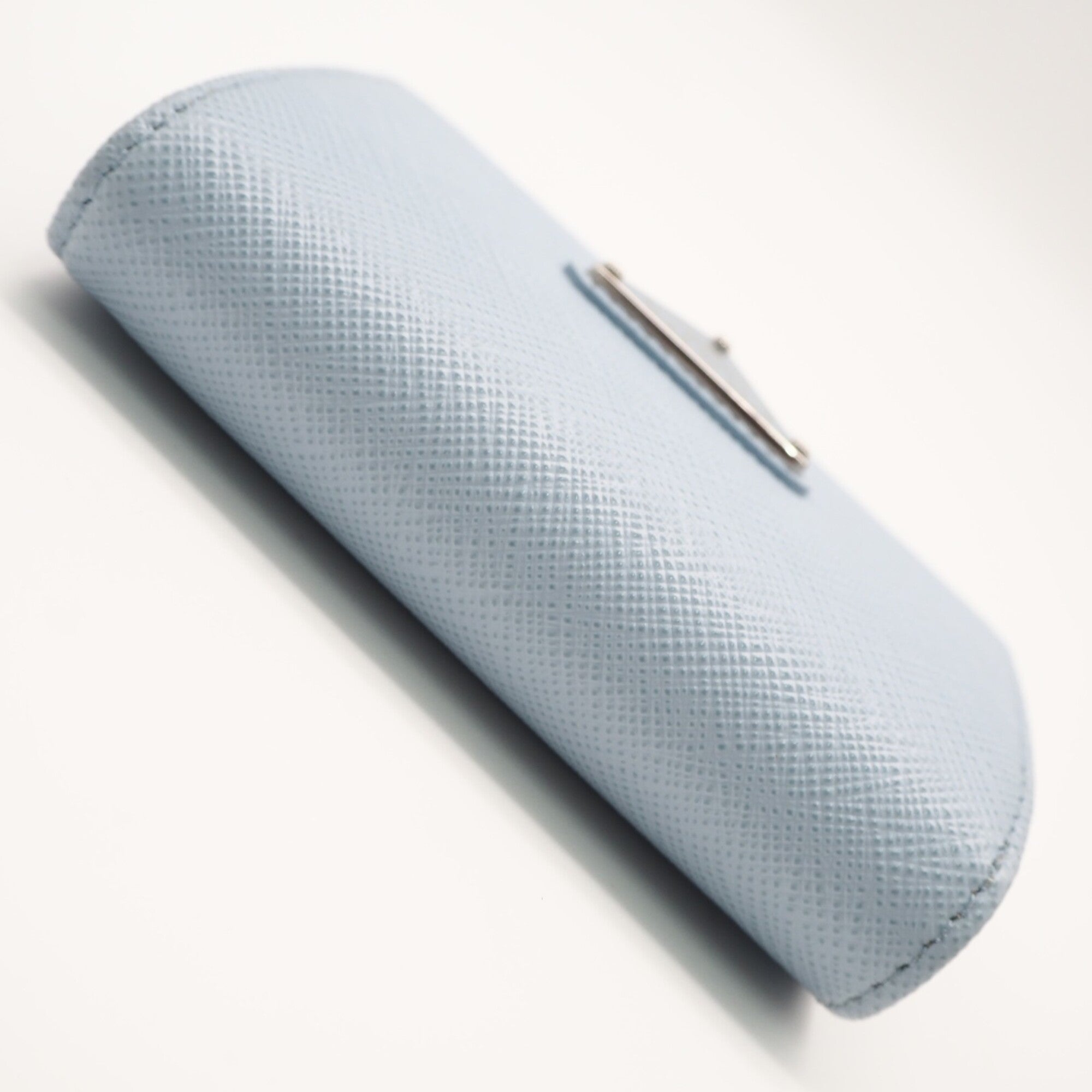 Prada Saffiano Blue Saffiano Wallet (Tri-Fold) (Pre-Owned)