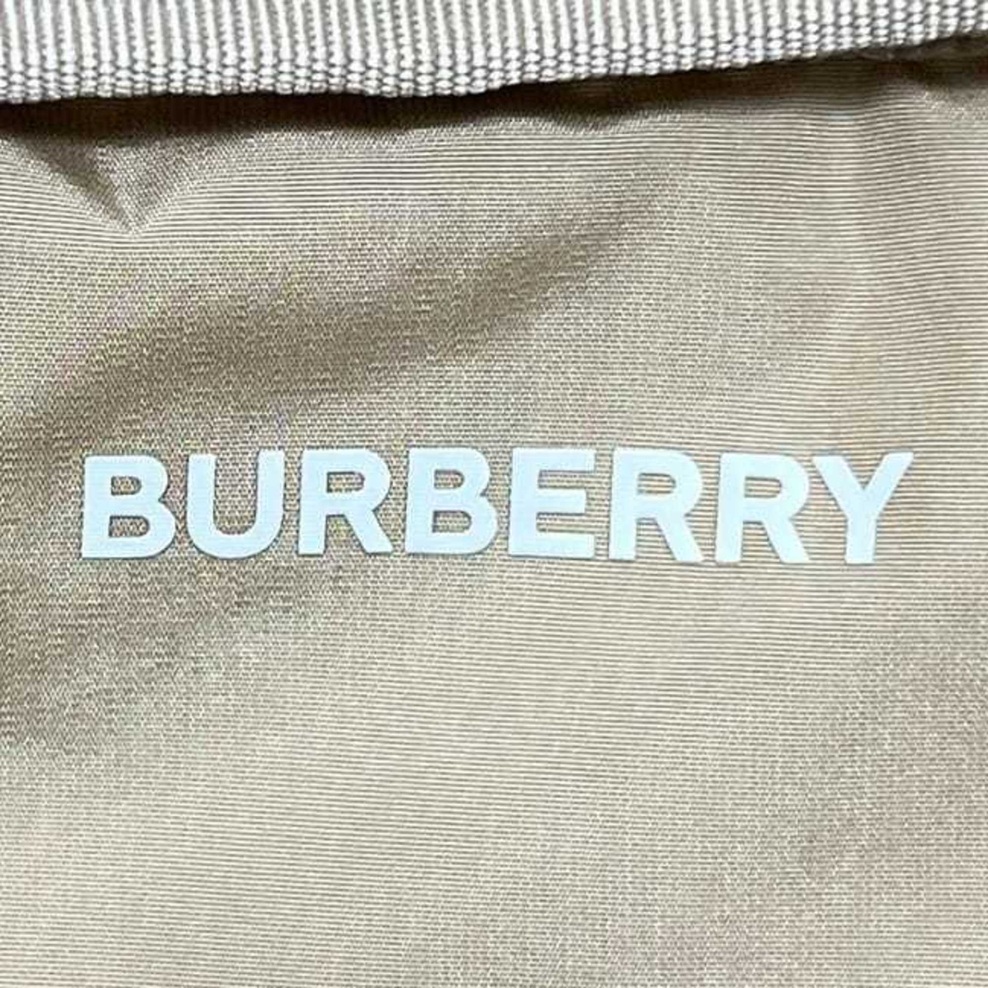 Burberry Black Nylon Shoulder Bag Sling Bag (Pre-Owned)