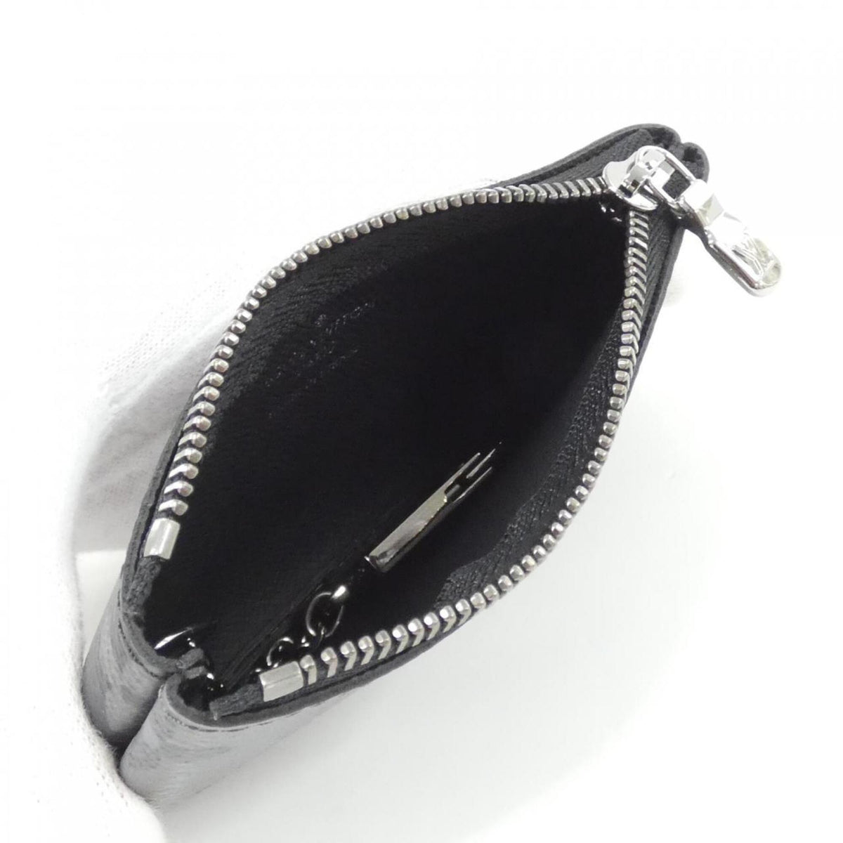 Louis Vuitton Black Coated Canvas Coin Purse/Coin Case (Pre-Owned)