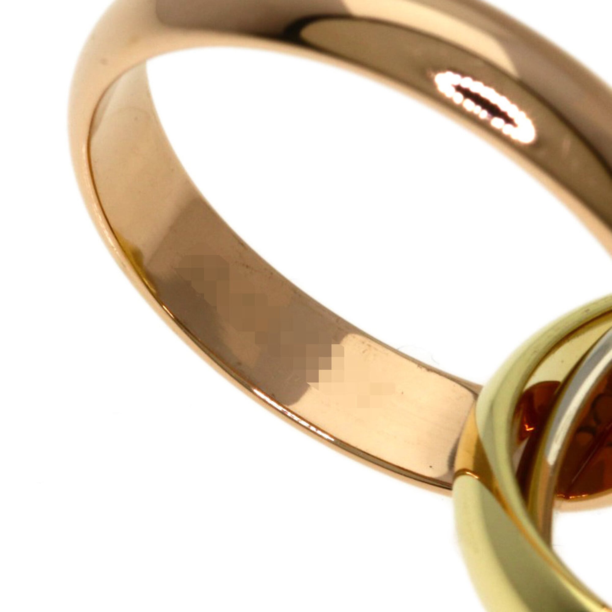 Cartier Trinity Yellow Gold (18K) Pink Gold (18K) White Gold (18K) Band Ring (Pre-Owned)