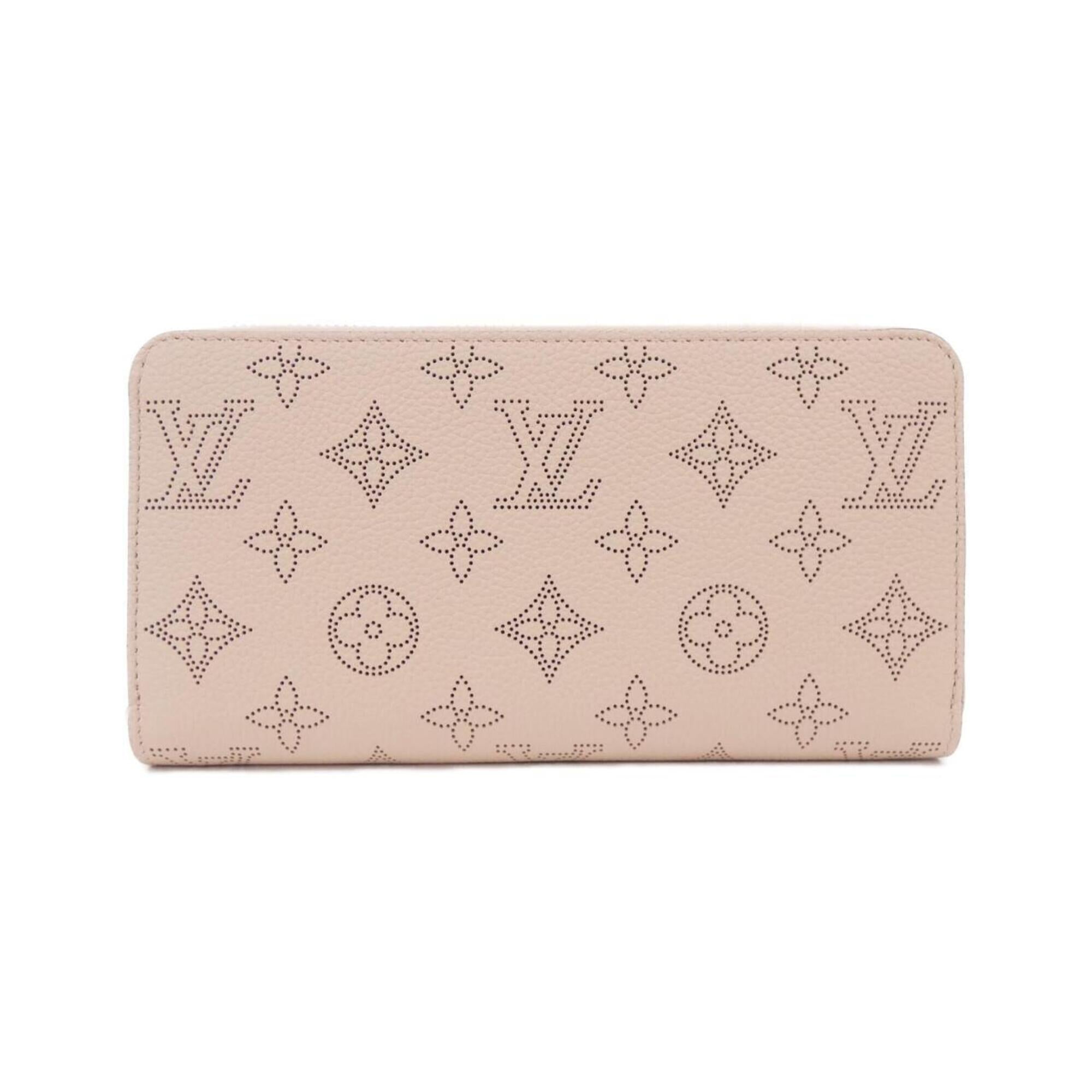 Louis Vuitton Magnolia Pink Leather Long Wallet (Bi-Fold) (Pre-Owned)