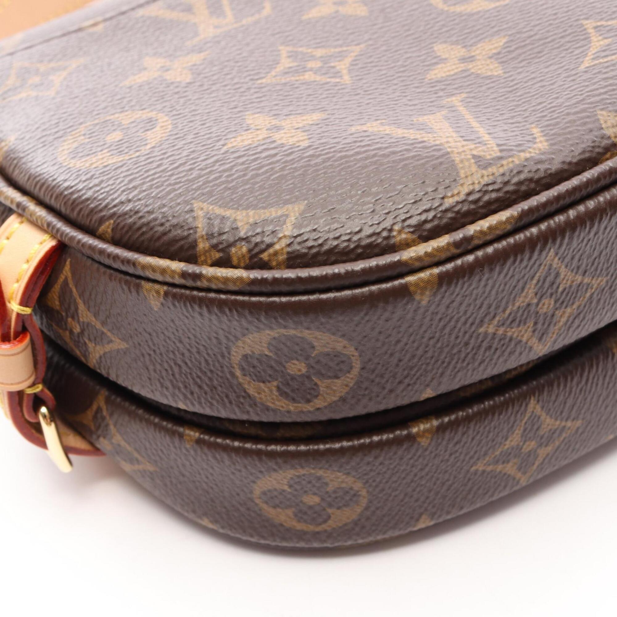 Louis Vuitton Brown Monogram Leather Handbag (Pre-Owned)