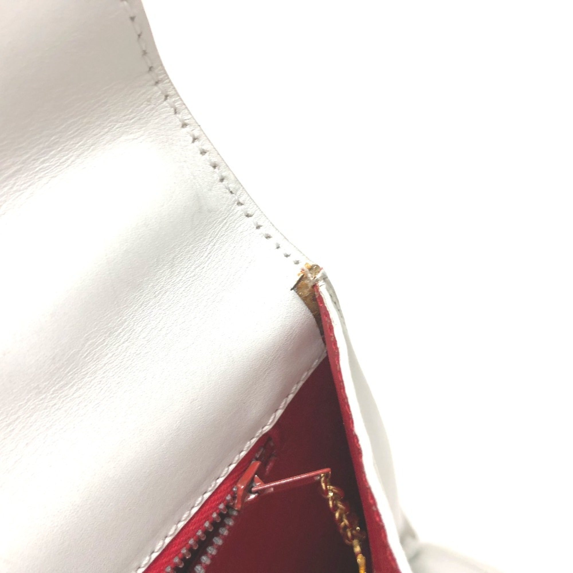 Celine White Leather Handbag (Pre-Owned)