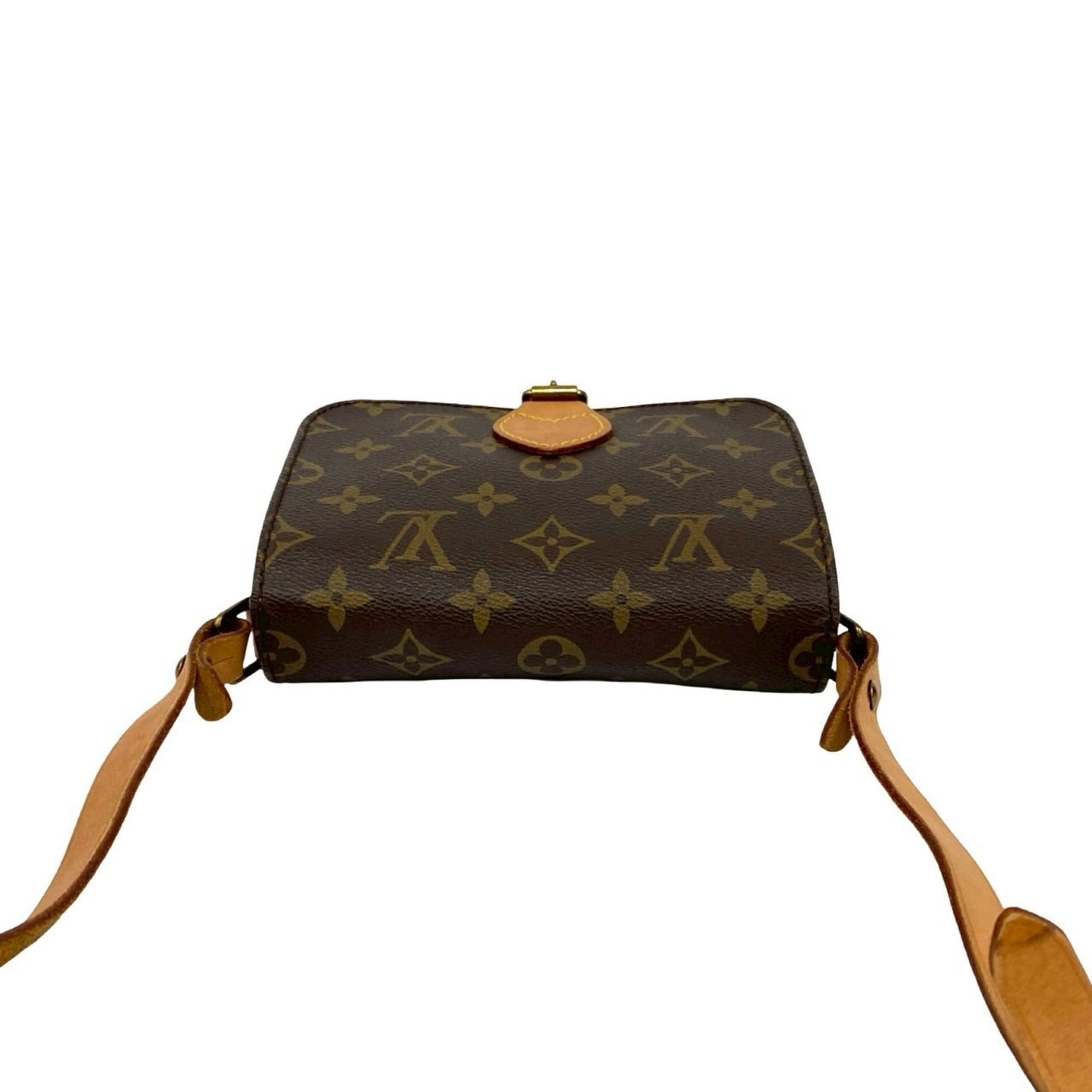 Louis Vuitton Brown Leather Pvc Pochette Shoulder Bag (Pre-Owned)