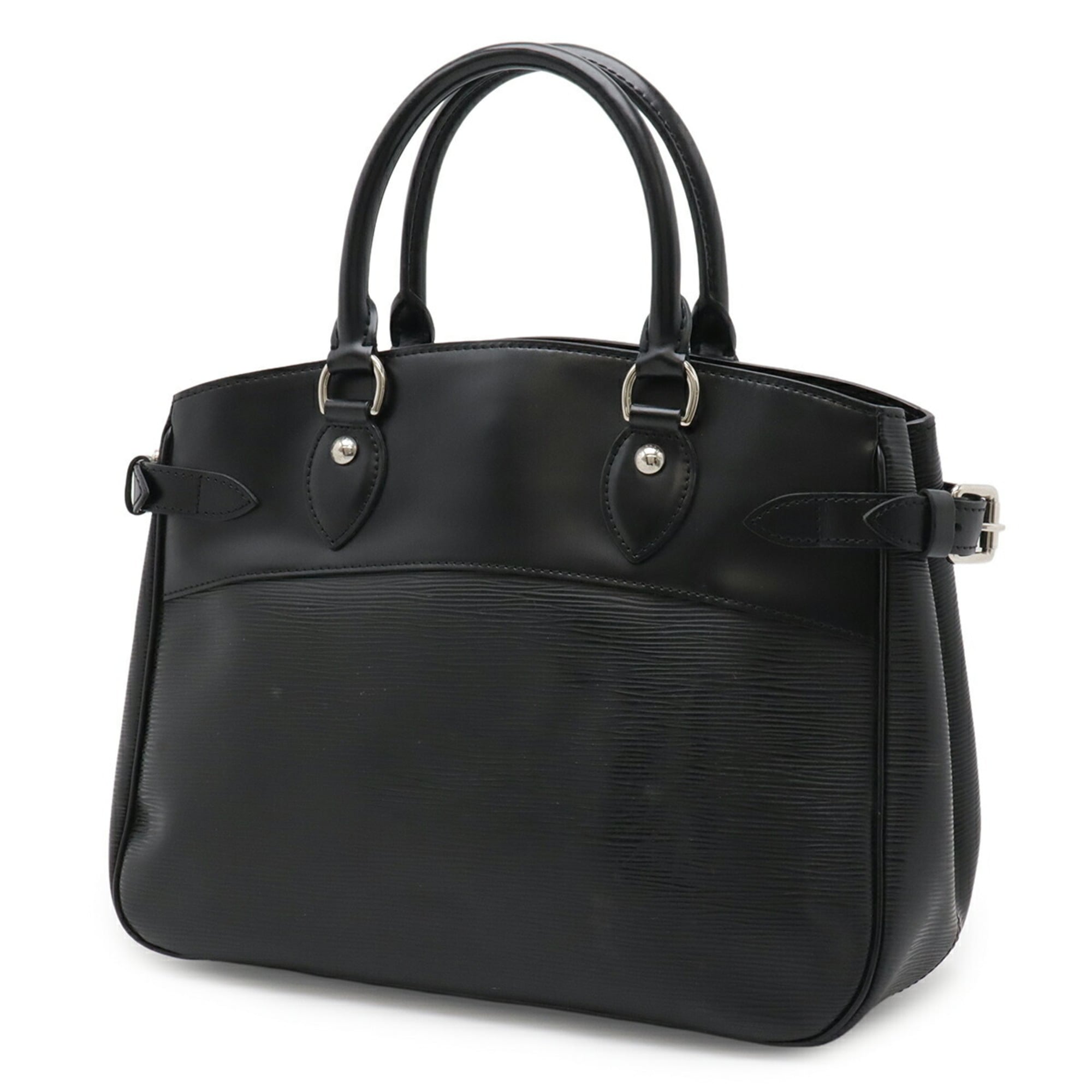 Louis Vuitton Black Noir Epi Leather Handbag Shoulder Bag Tote Bag (Pre-Owned)