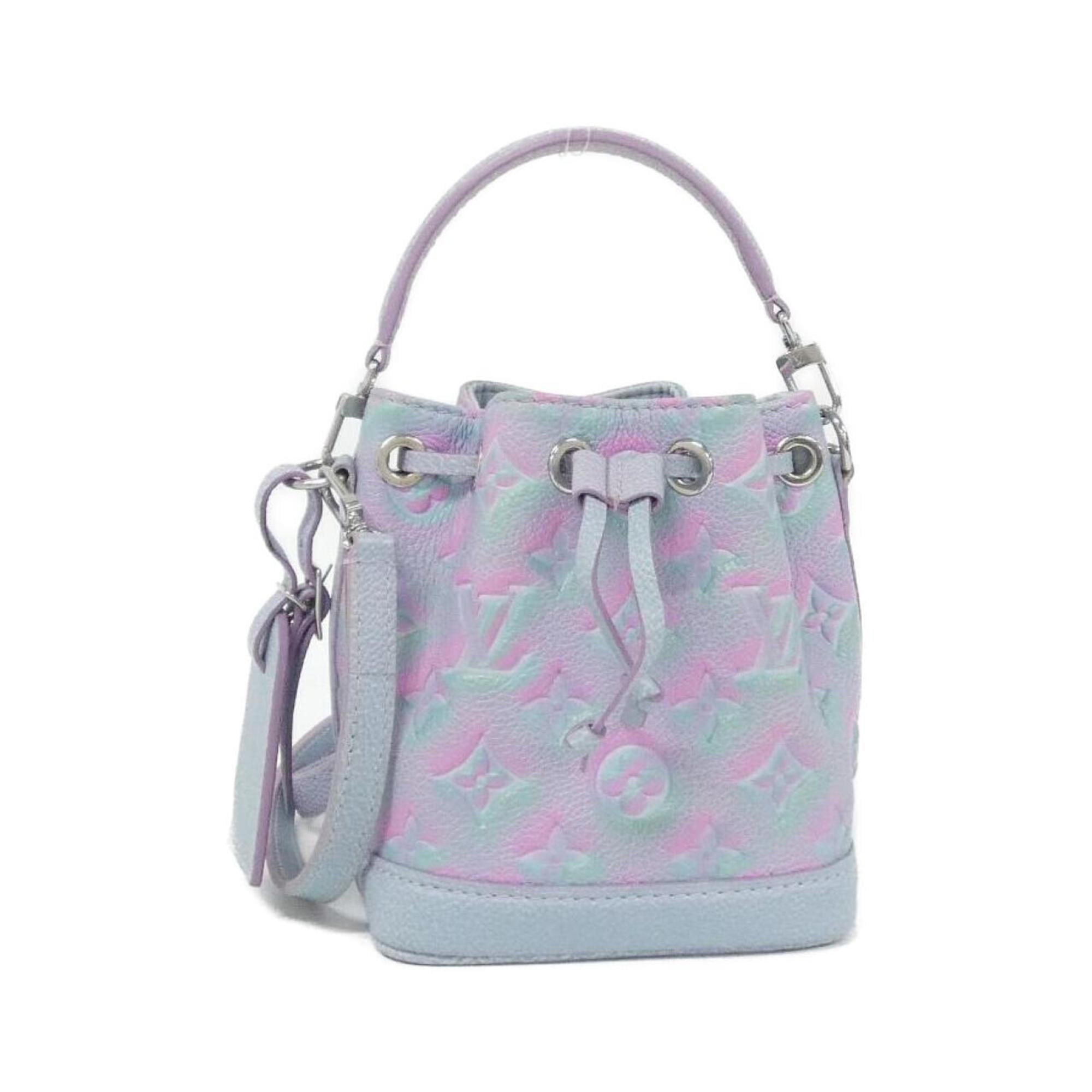 Louis Vuitton Lilac Leather Shoulder Bag (Pre-Owned)