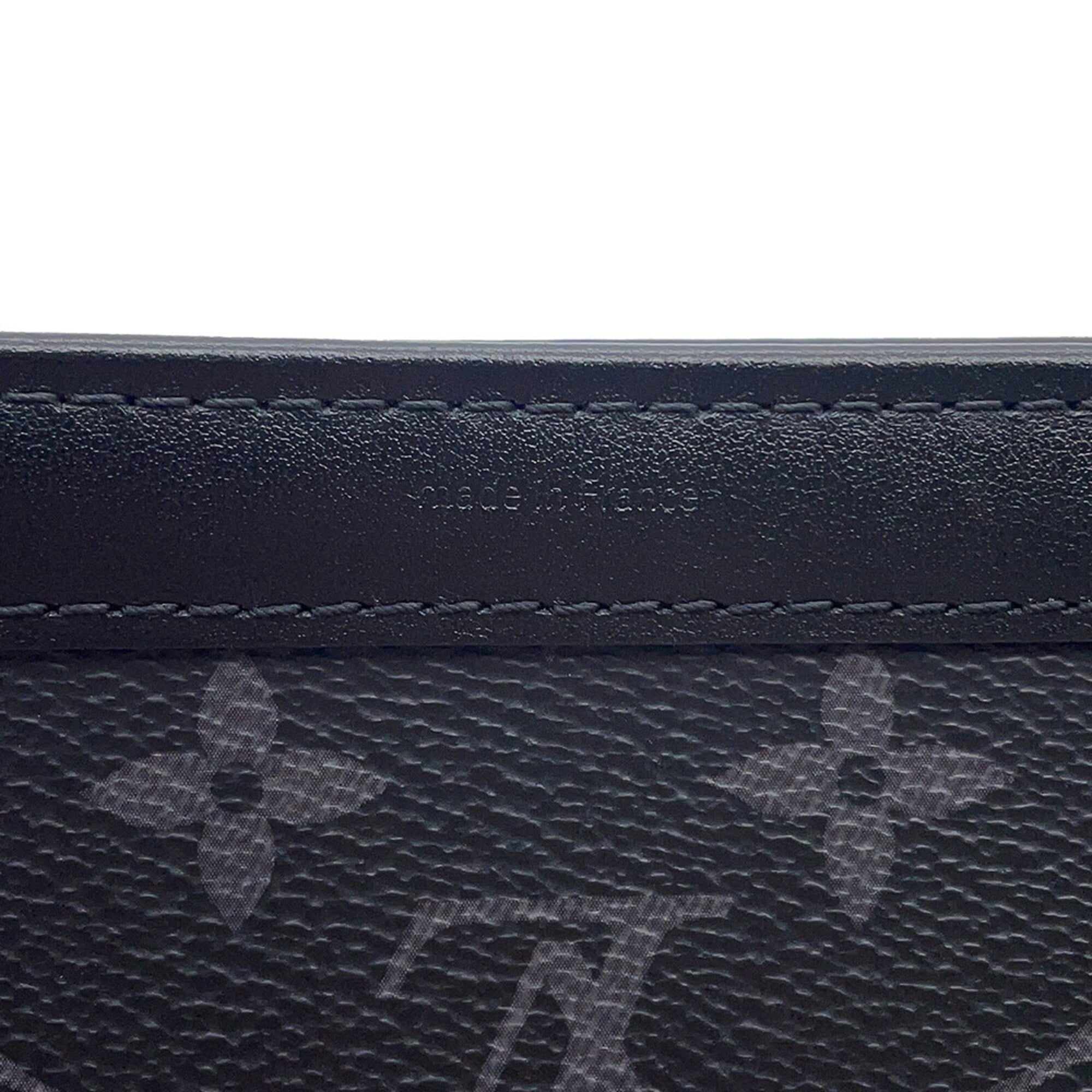 Louis Vuitton Monogram Eclipse Black Noir Monogram Eclipse Shoulder Bag (Pre-Owned)