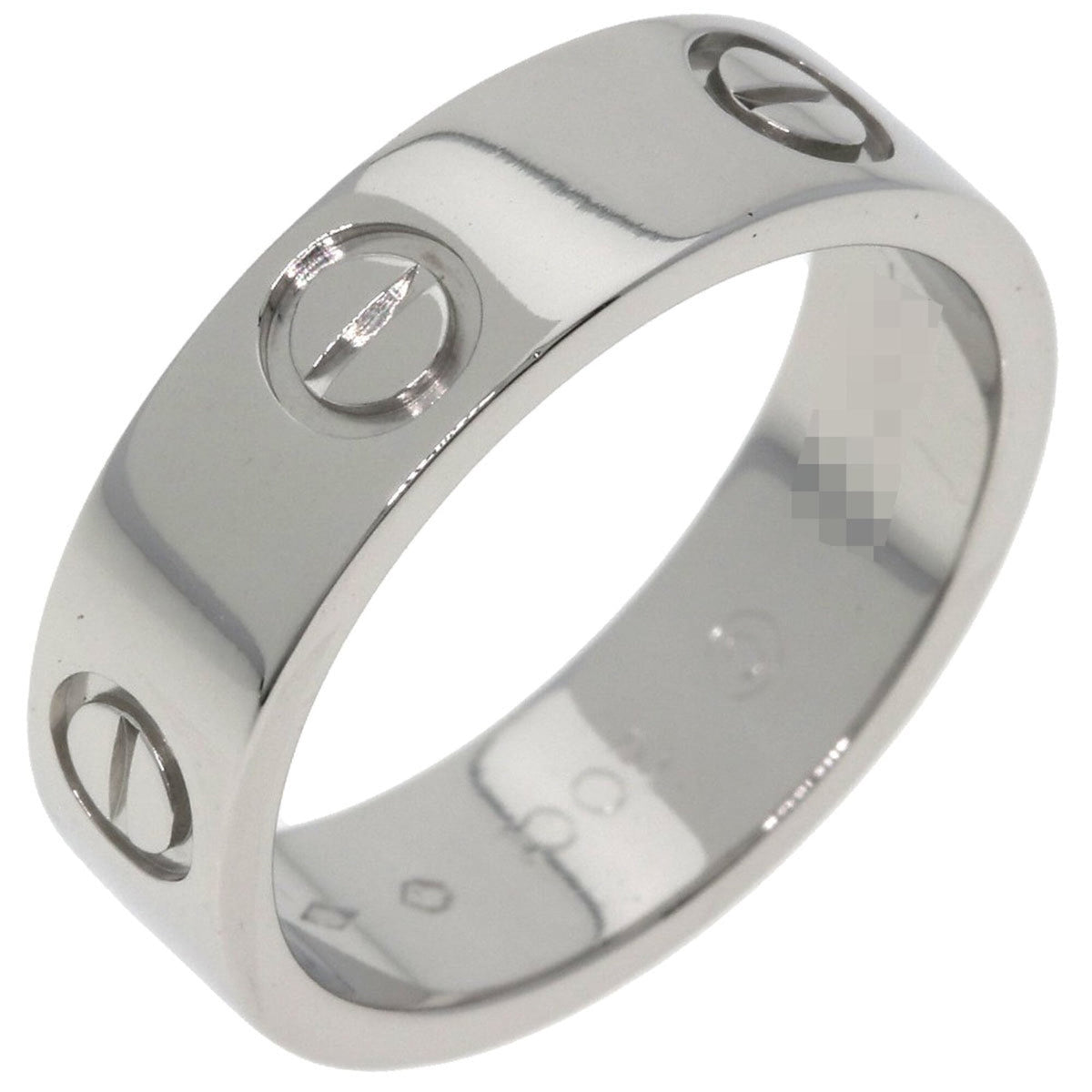 Cartier Love Platinum 950 Band Ring (Pre-Owned)