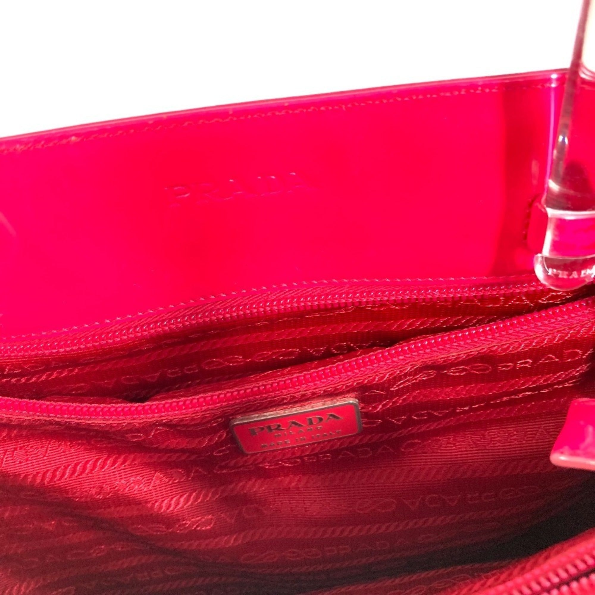 Prada Pink Handbag Tote Bag (Pre-Owned)