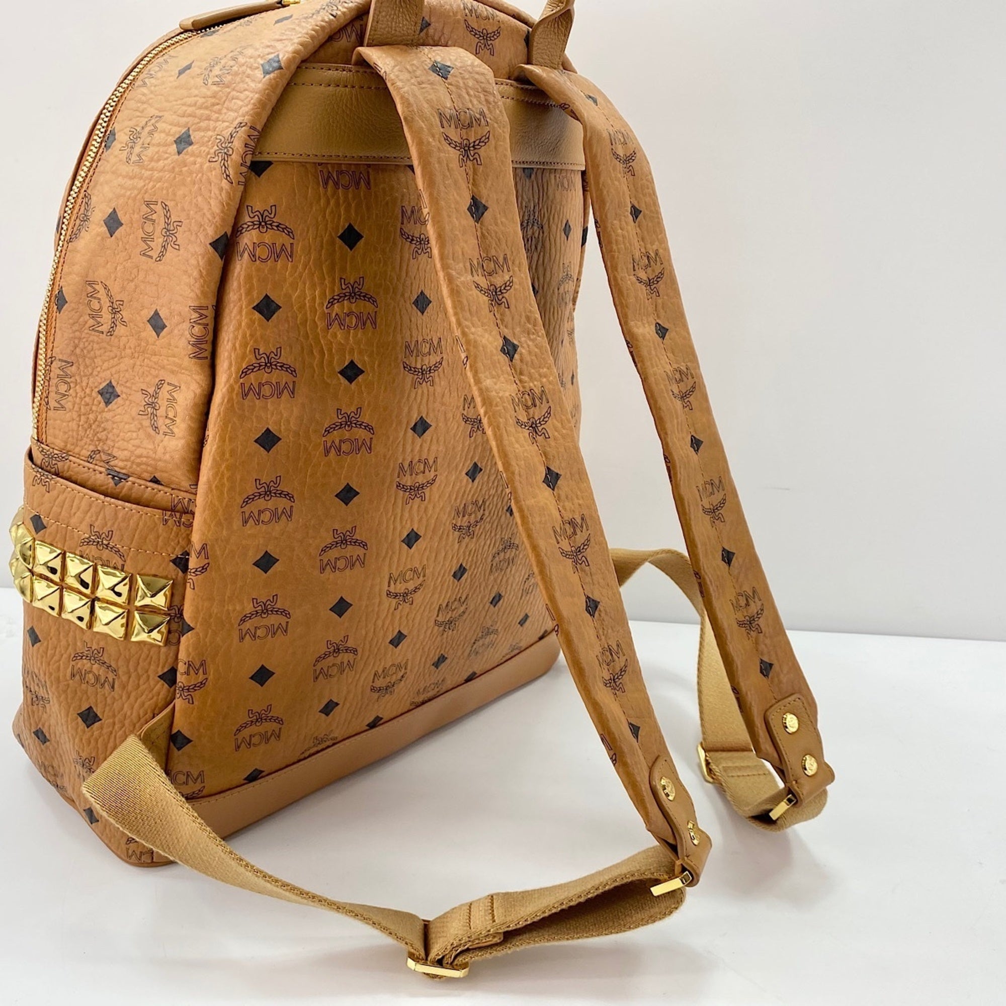 Mcm Brown Backpack (Pre-Owned)