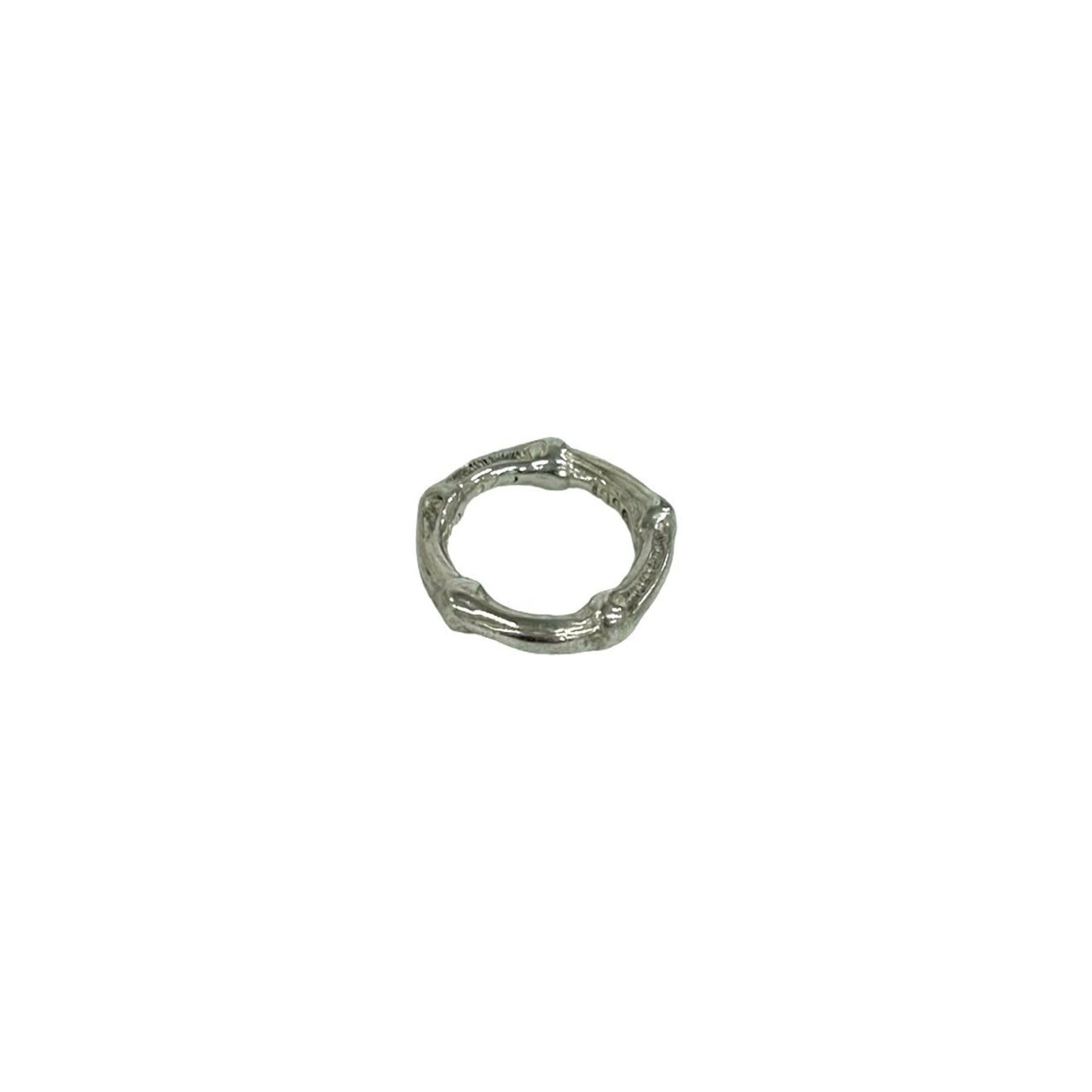 Tiffany Silver Silver 925 Band Ring (Pre-Owned)