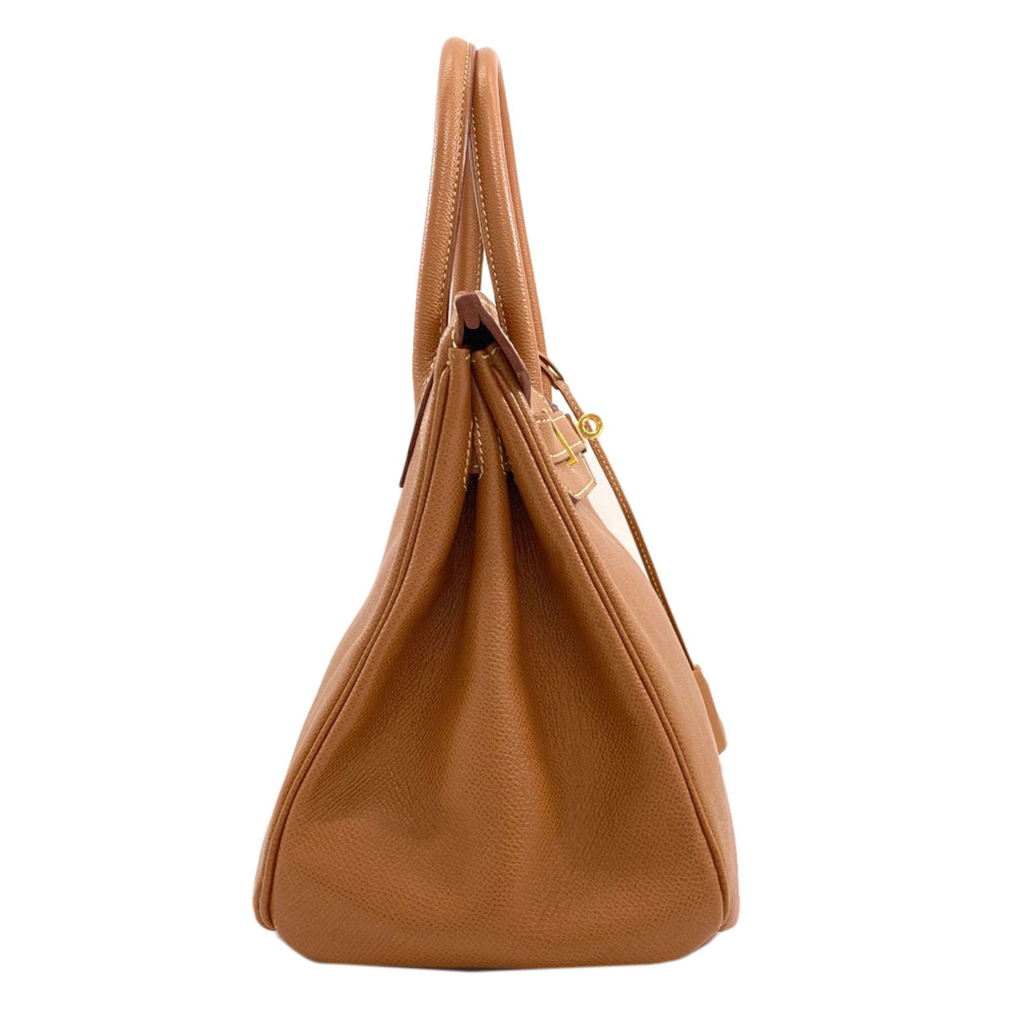 Hermes Gold Epsom Leather Handbag (Pre-Owned)