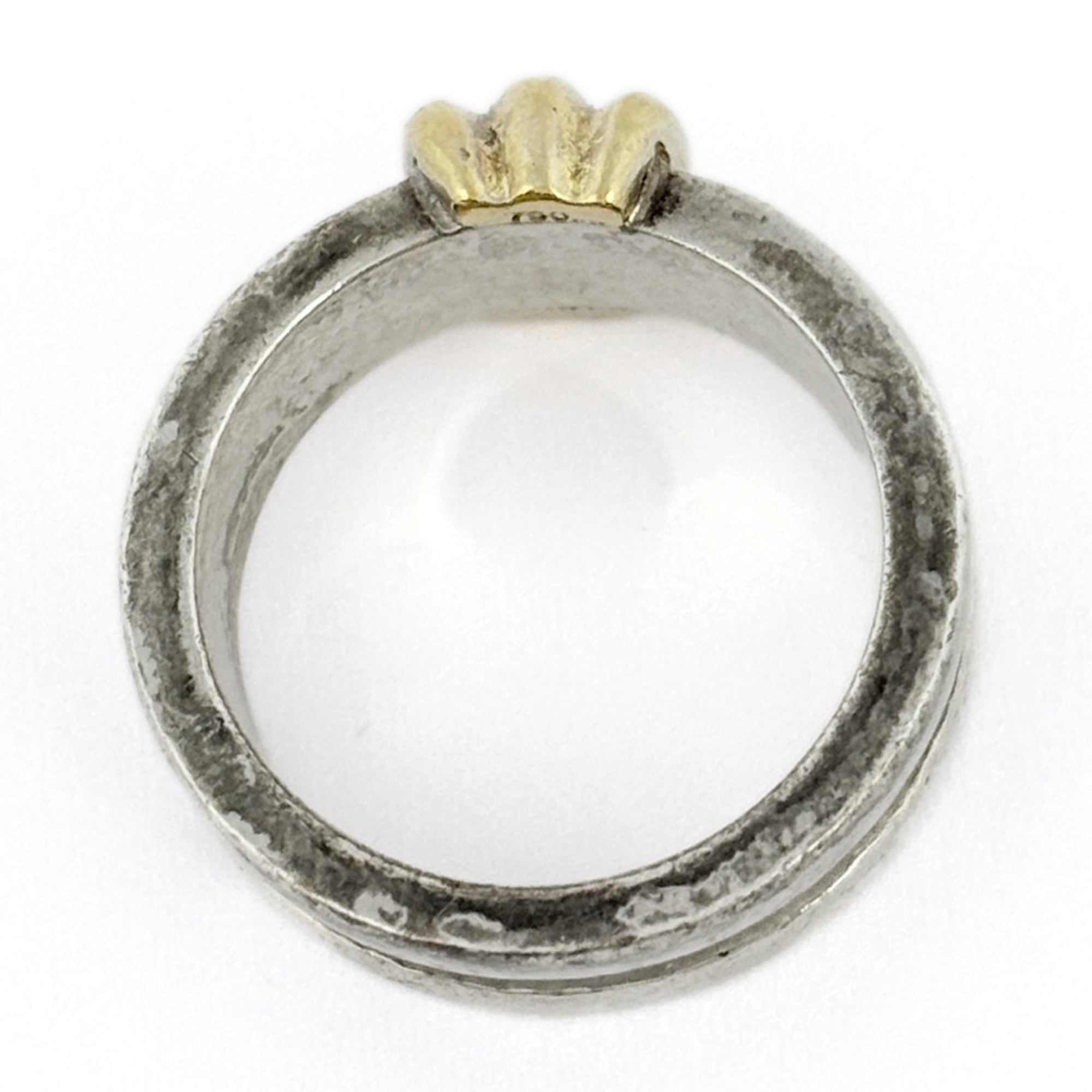 Tiffany Silver Silver 925 Band Ring (Pre-Owned)