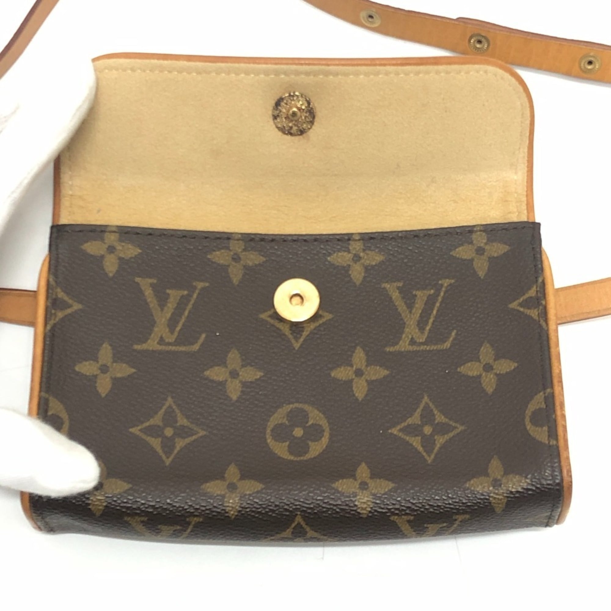 Louis Vuitton Monogram Brown Monogram Fanny Pack Pochette (Pre-Owned)