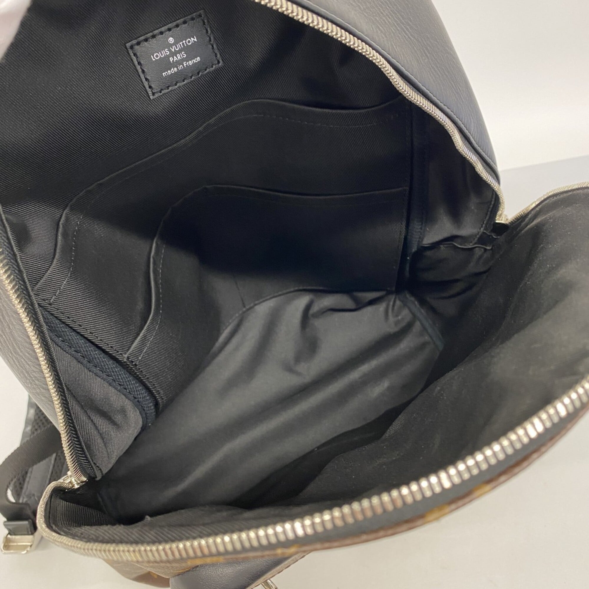 Louis Vuitton Black Brown Backpack (Pre-Owned)