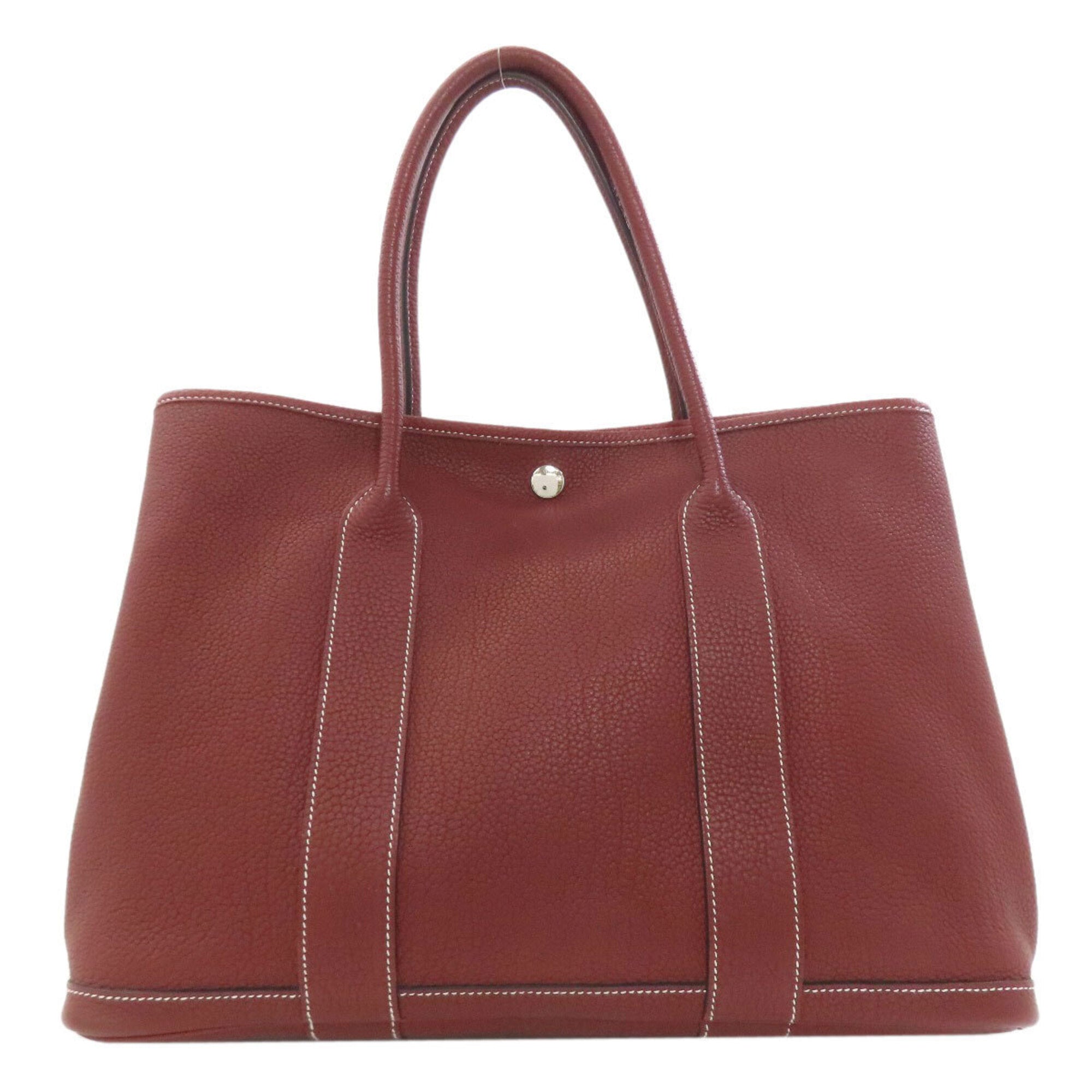 Hermes Bordeaux Negonda Leather Tote Bag (Pre-Owned)