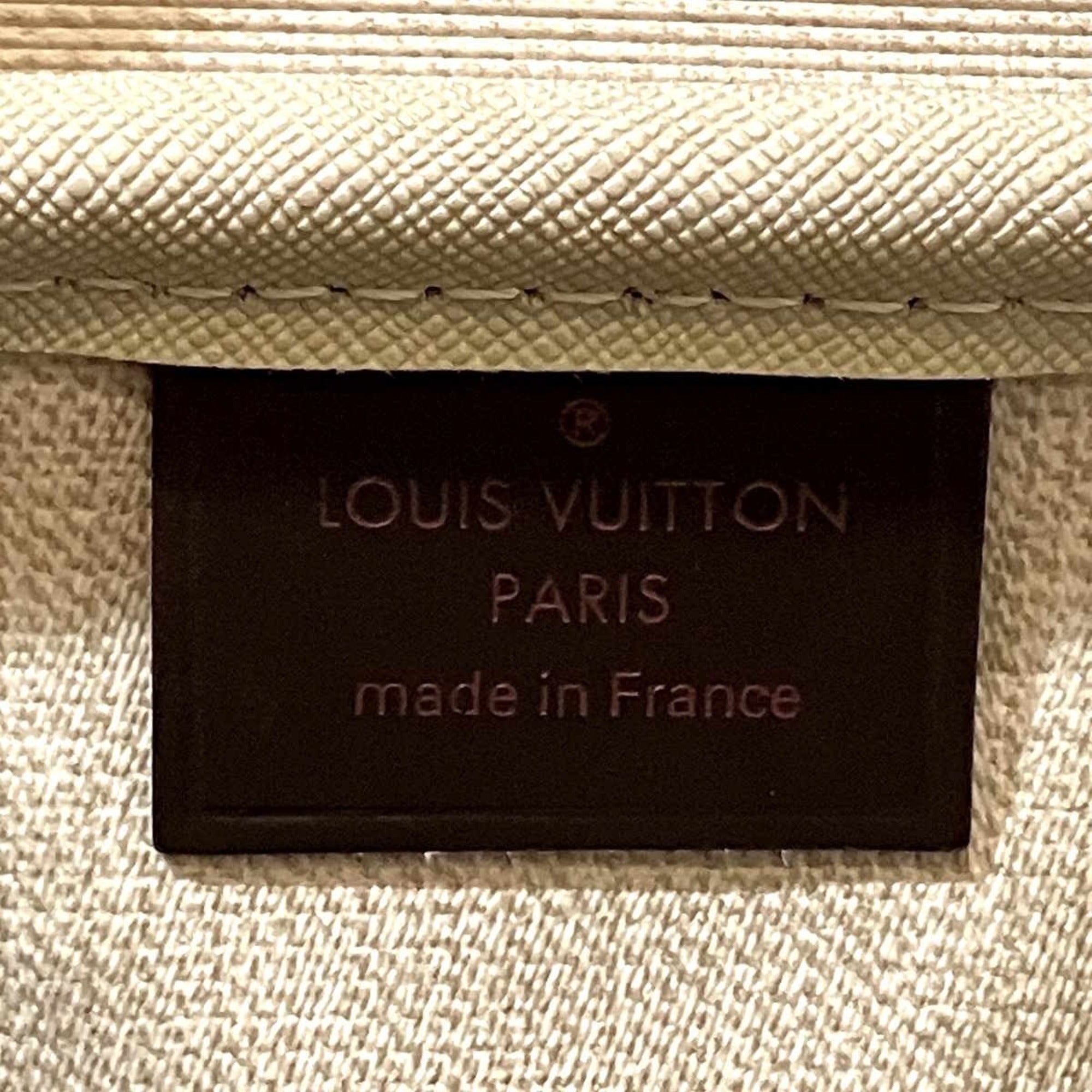 Louis Vuitton Brown Damier Canvas Galle Handbag (Pre-Owned)